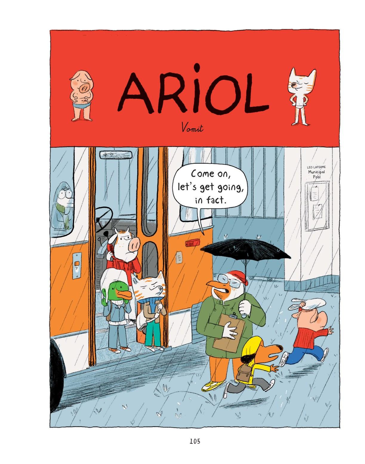 Read online Ariol comic -  Issue # TPB 1 - 107