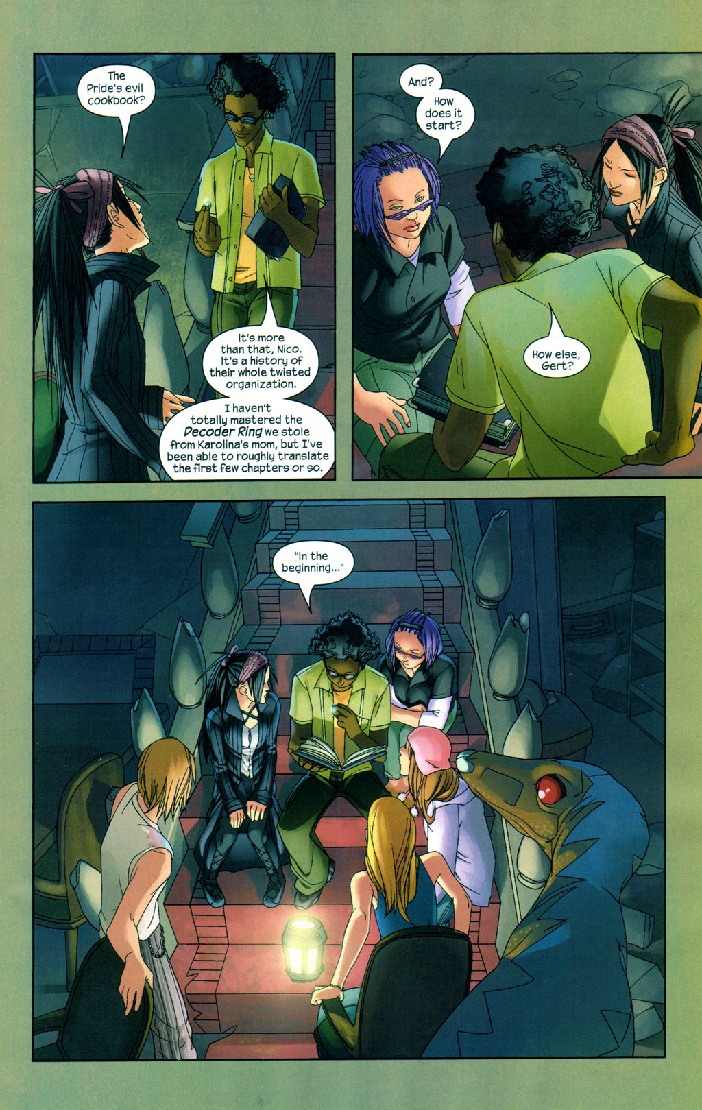 Read online Runaways (2003) comic -  Issue #13 - 4