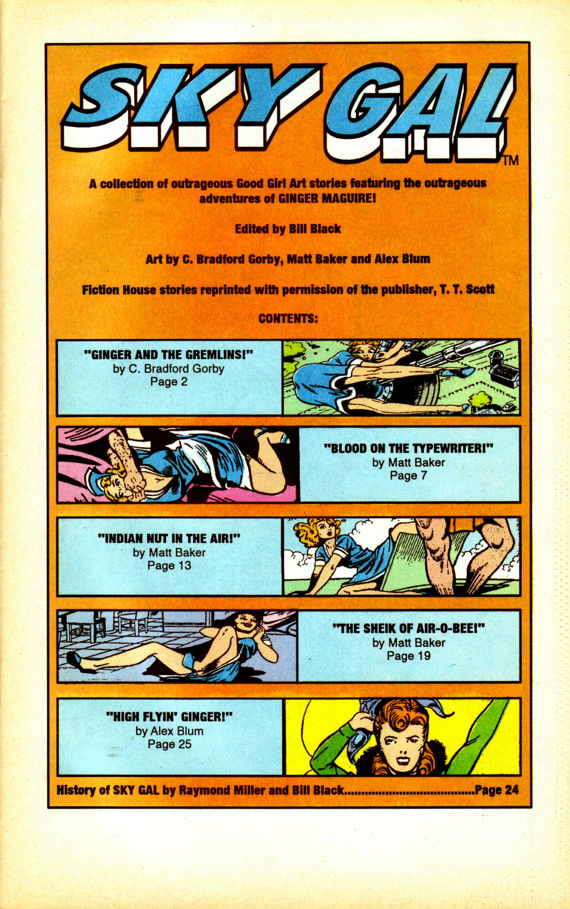 Read online Sky Gal comic -  Issue #1 - 3