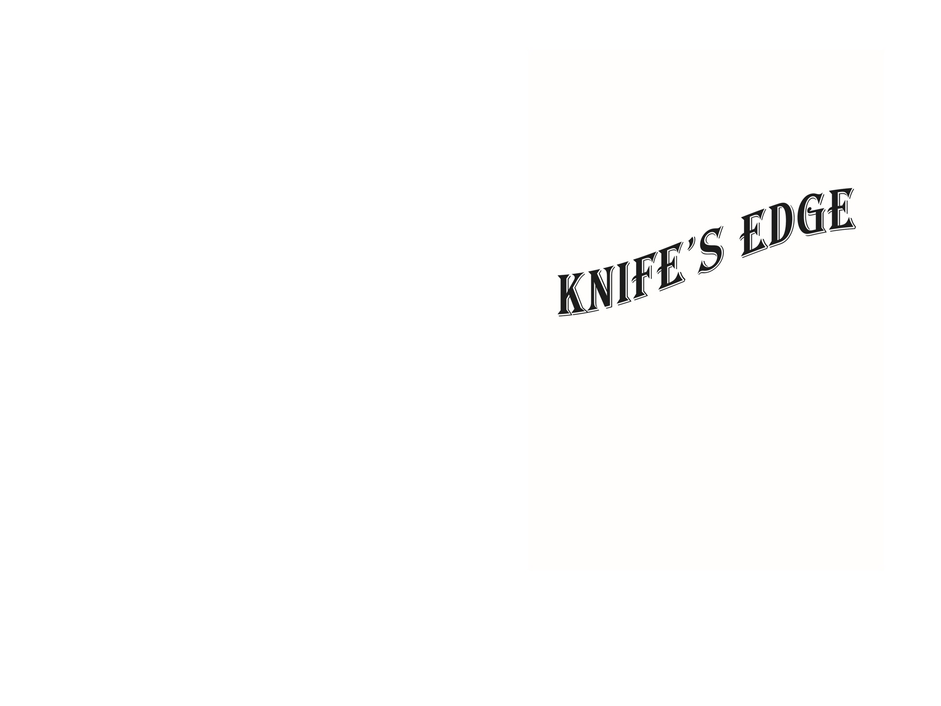 Read online Knife's Edge comic -  Issue # TPB - 2