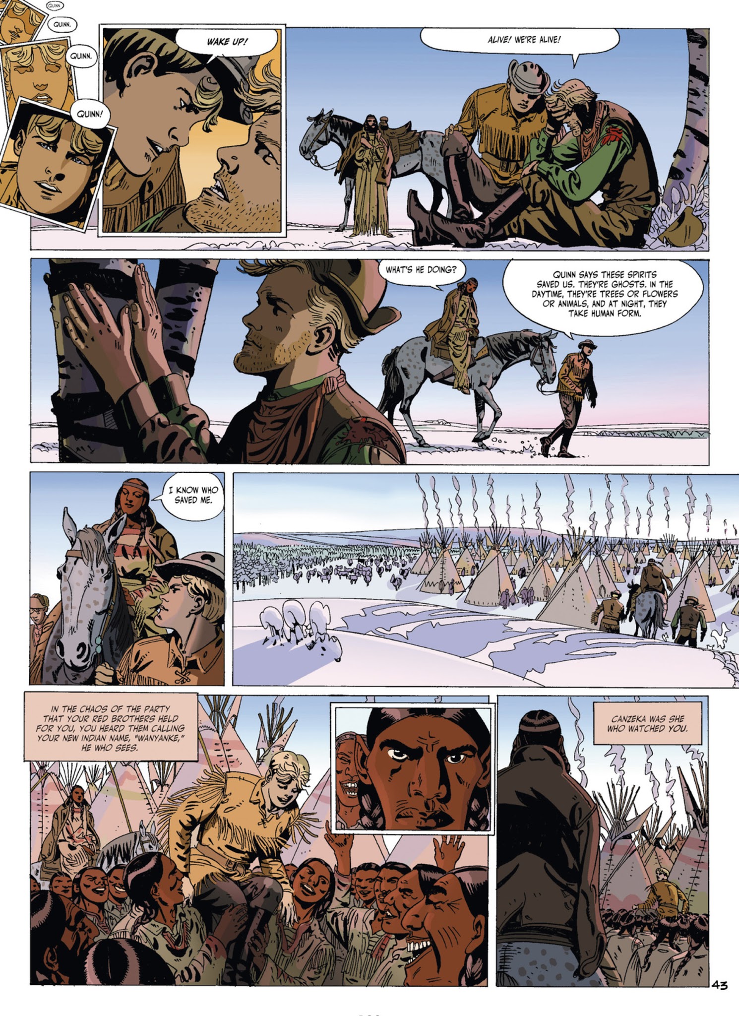 Read online Thousand Faces comic -  Issue #2 - 47