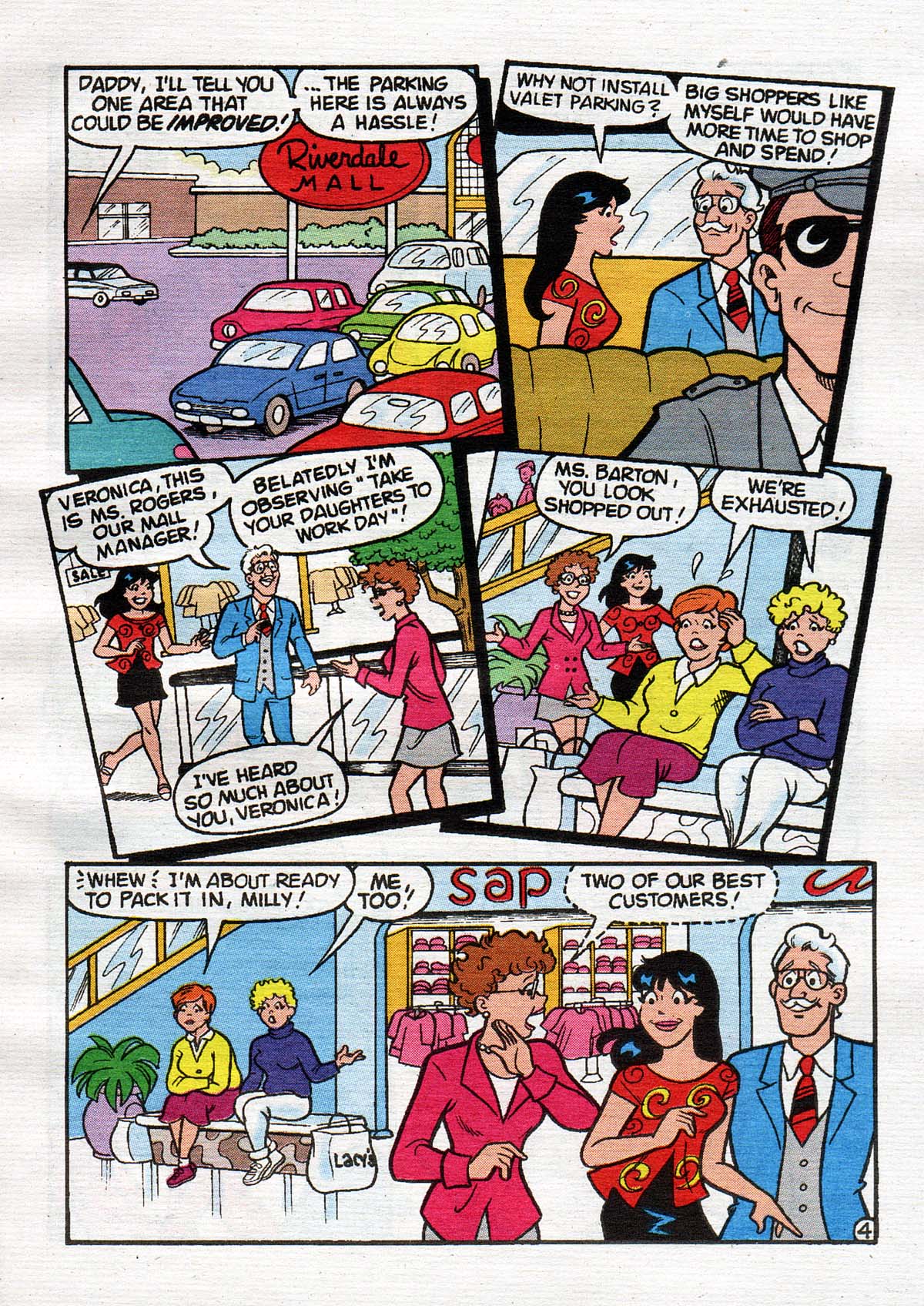Read online Betty and Veronica Digest Magazine comic -  Issue #147 - 22