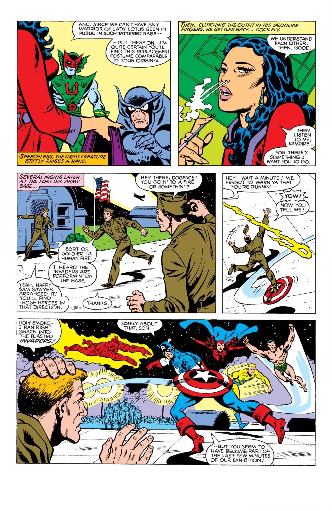 Read online The Invaders Classic comic -  Issue # TPB 2 (Part 3) - 100