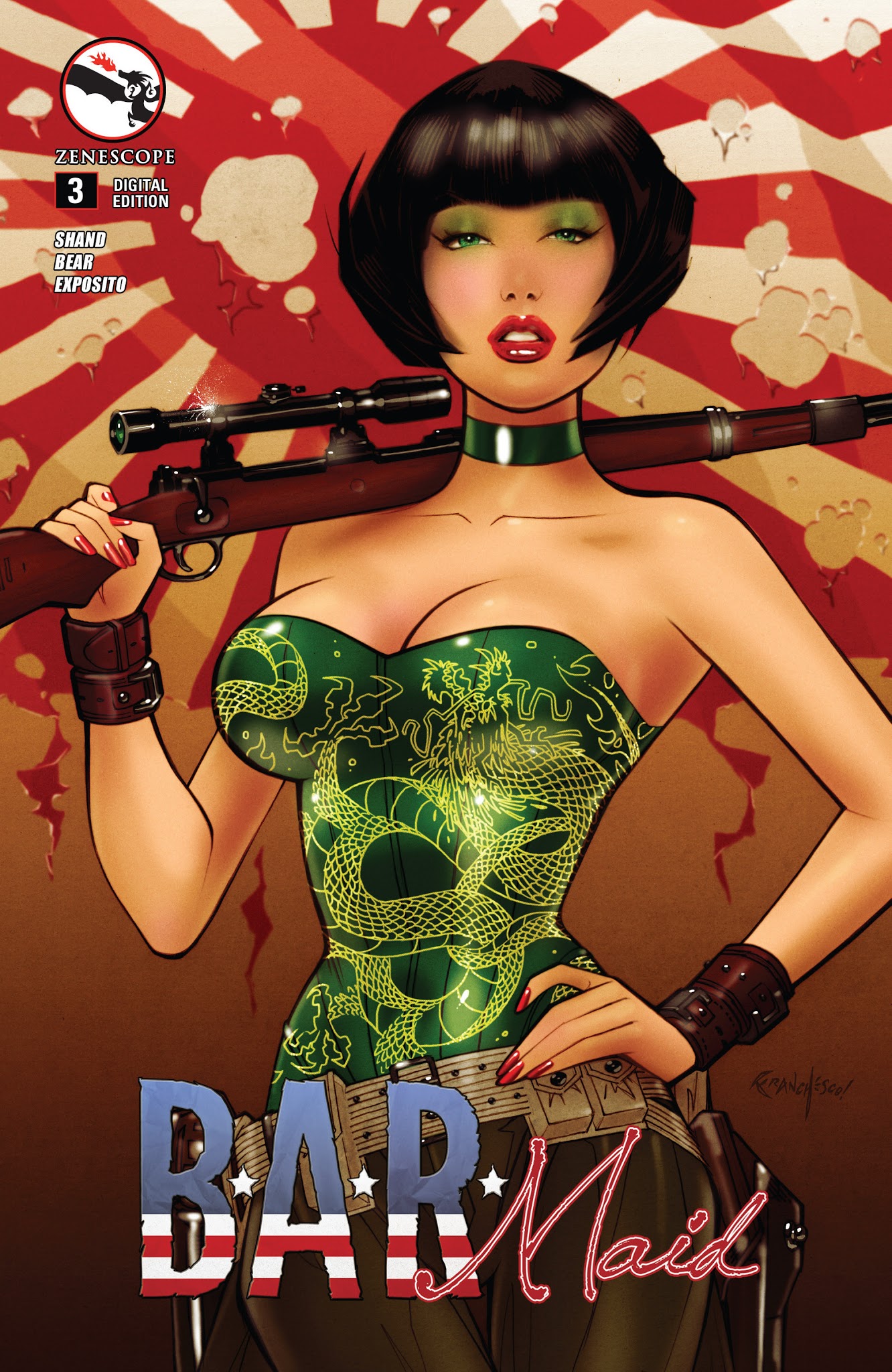 Read online B.A.R. Maid comic -  Issue #3 - 1