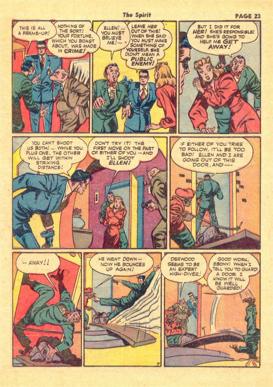 Read online The Spirit (1944) comic -  Issue #3 - 25