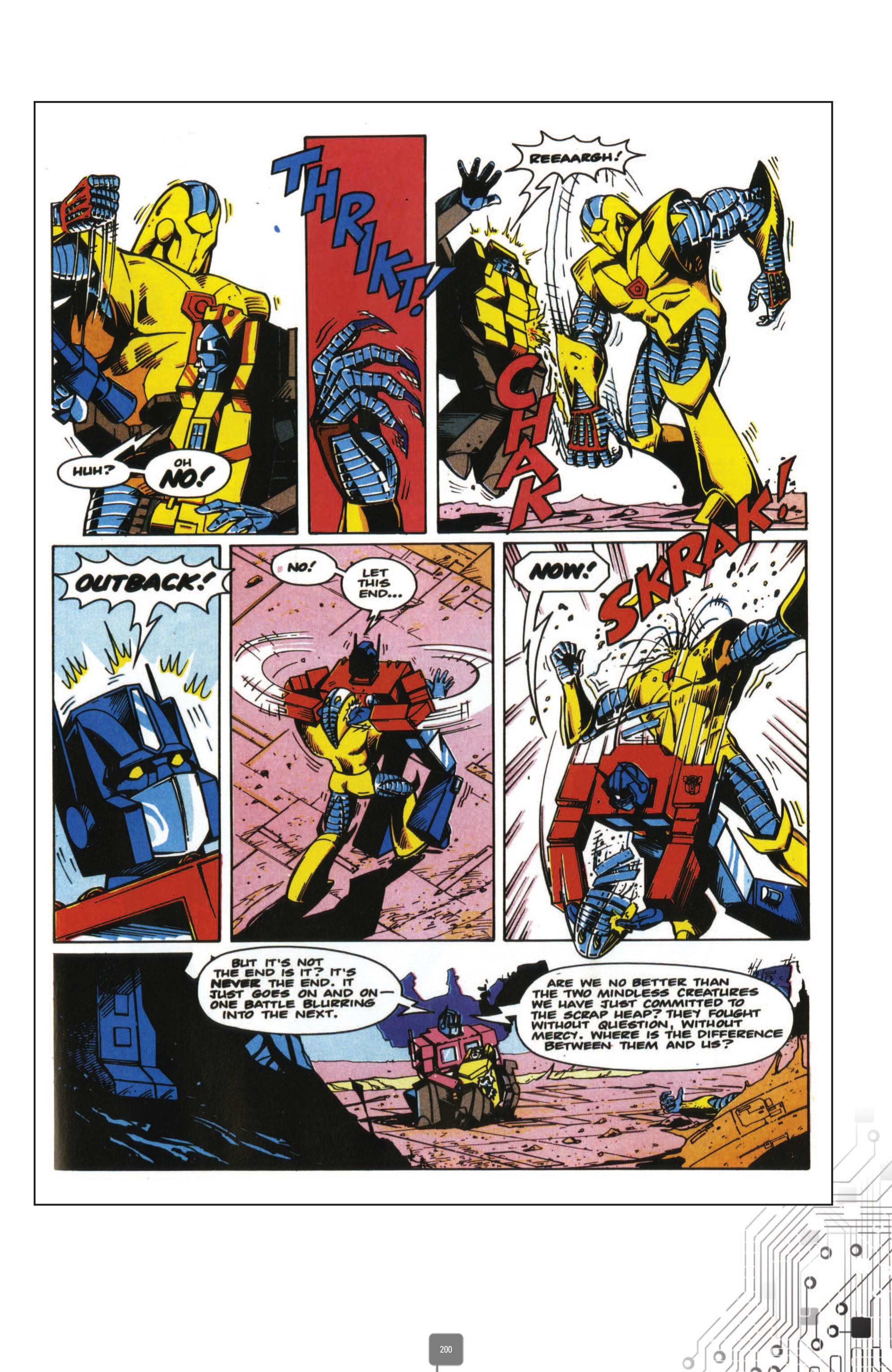 Read online The Transformers Classics UK comic -  Issue # TPB 3 - 201