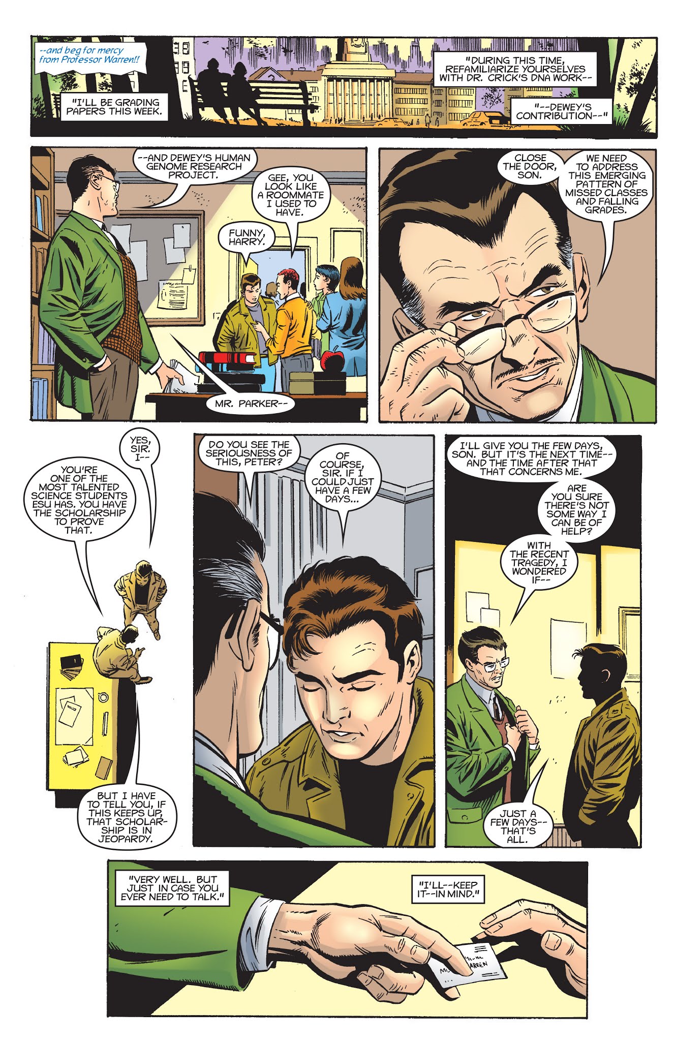 Read online Spider-Man: Death and Destiny comic -  Issue #1 - 12