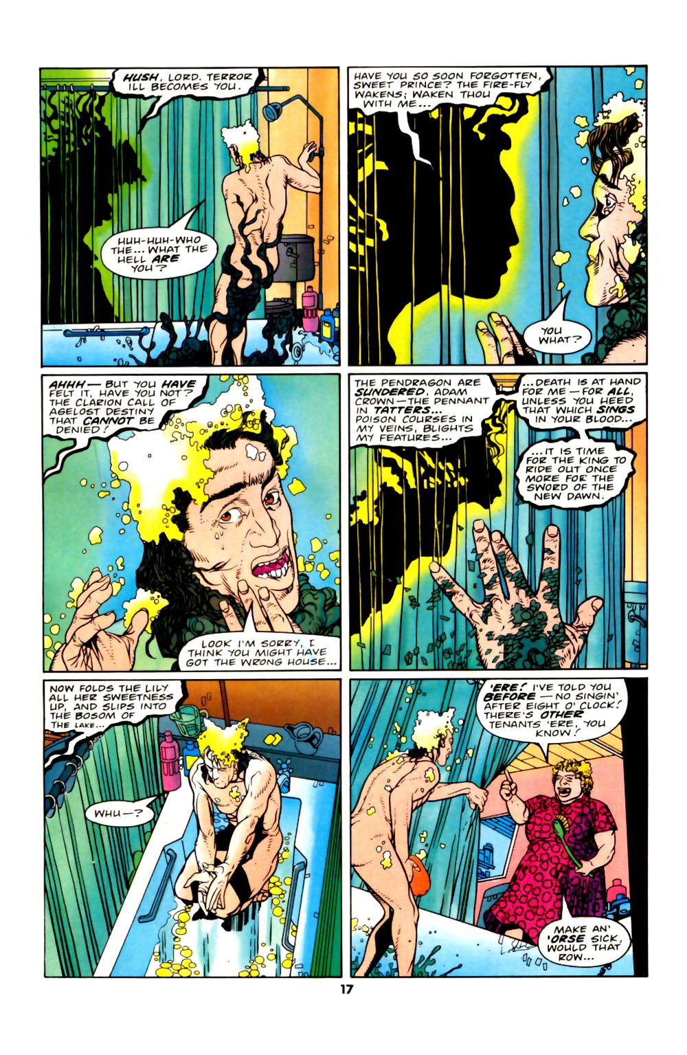 Read online The Knights of Pendragon comic -  Issue #15 - 17