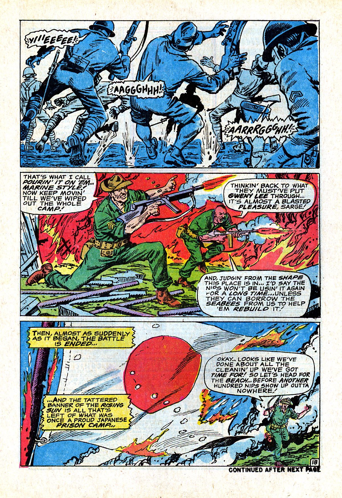 Read online Captain Savage and his Leatherneck Raiders comic -  Issue #18 - 25