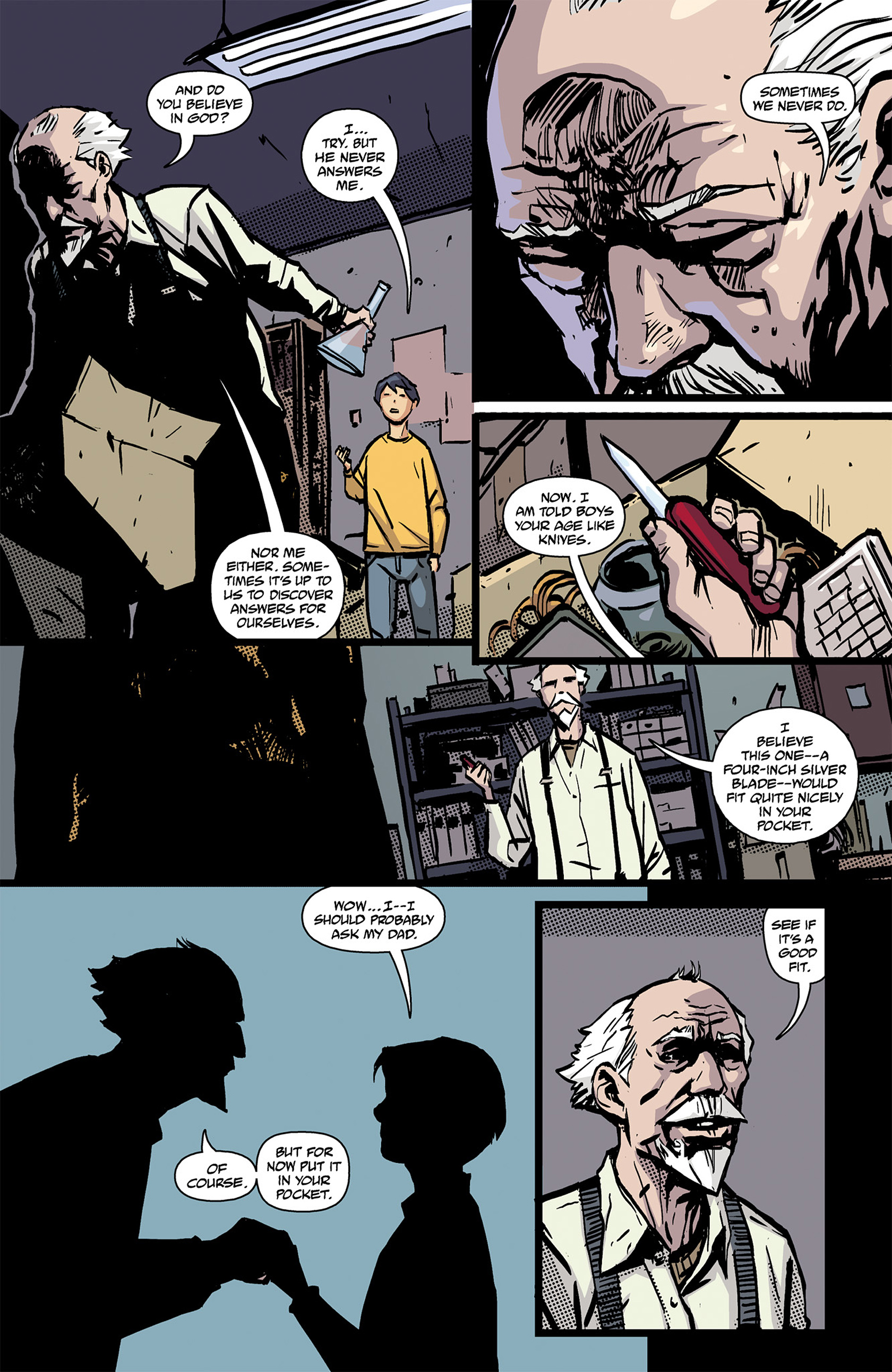 Read online The Strain: The Fall comic -  Issue #4 - 5
