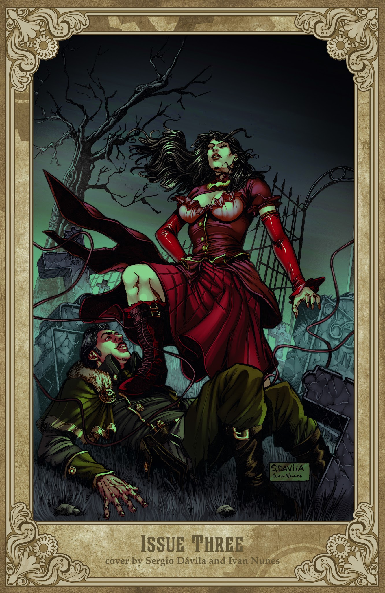 Read online Legenderry: Vampirella comic -  Issue # _TPB - 125