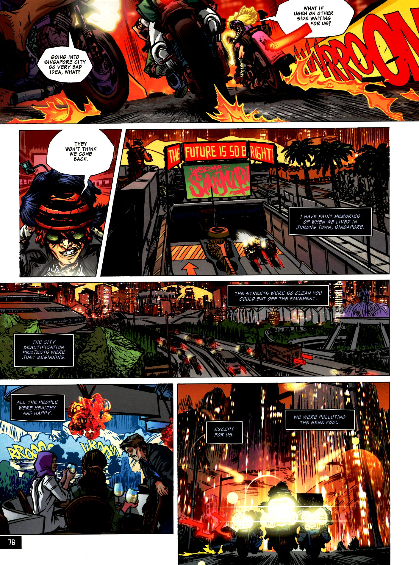 Read online Fluorescent Black comic -  Issue # TPB (Part 1) - 73