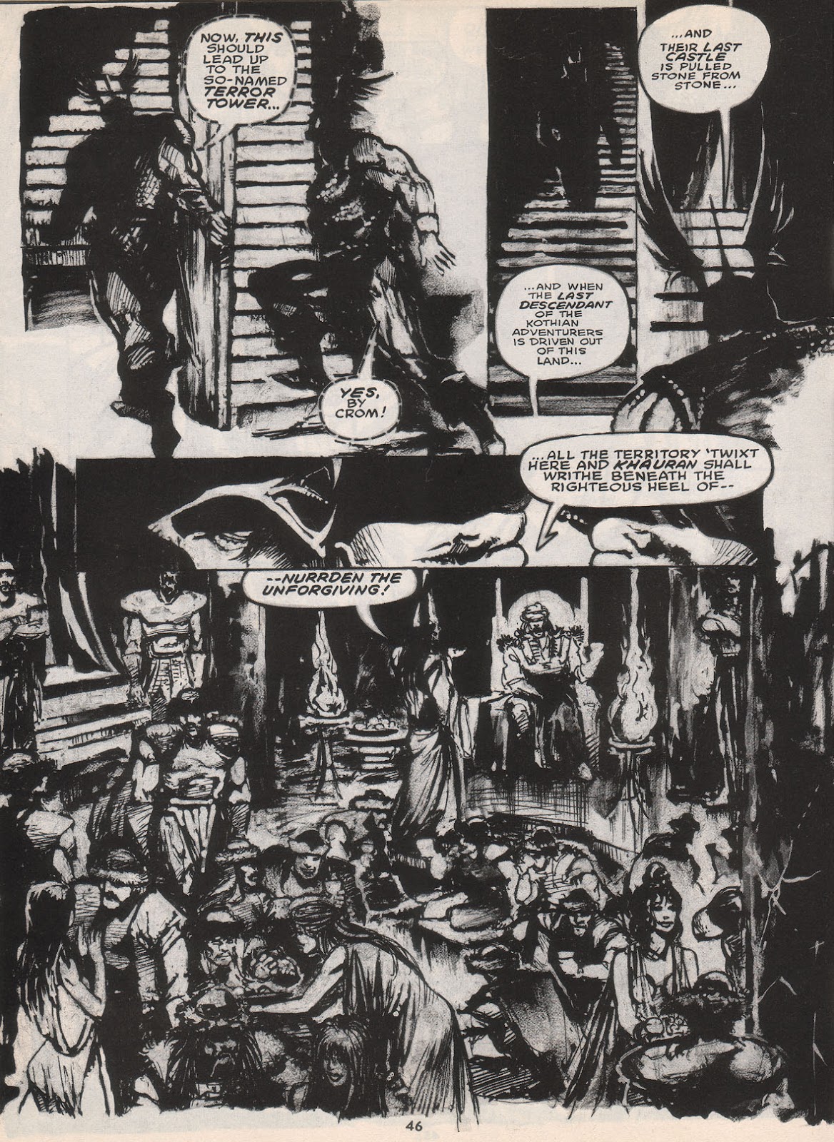 The Savage Sword Of Conan issue 222 - Page 47