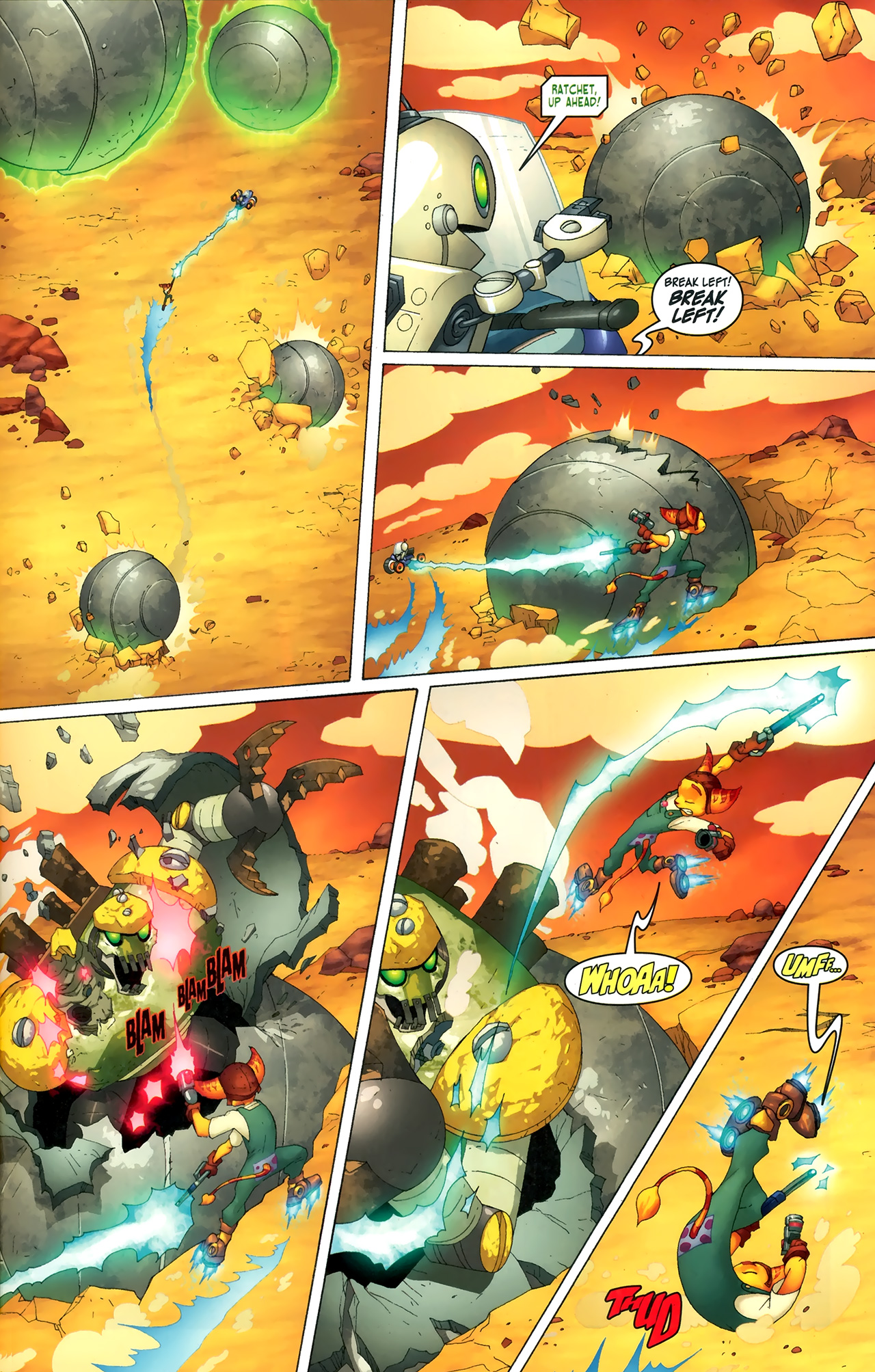 Read online Ratchet & Clank comic -  Issue #1 - 18