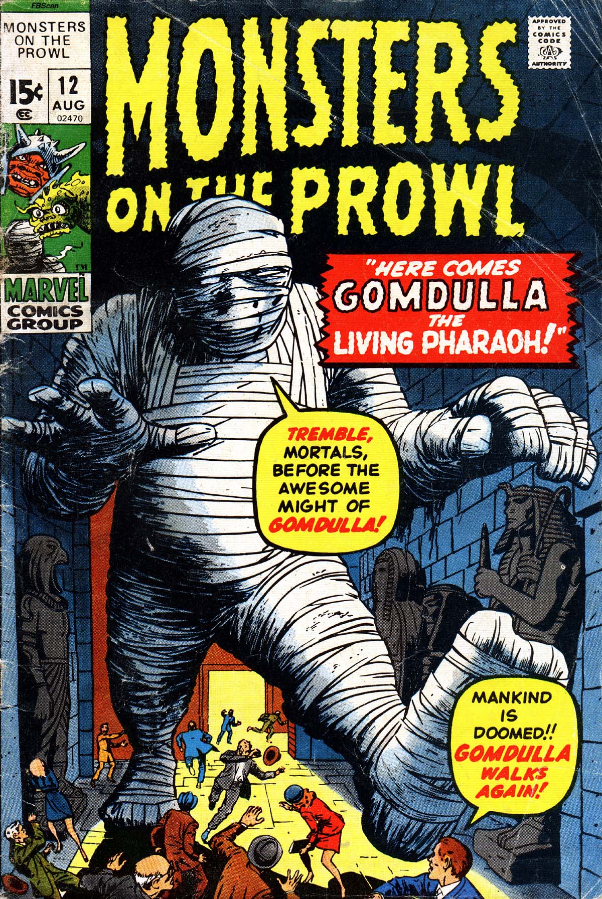Read online Monsters on the Prowl comic -  Issue #12 - 1