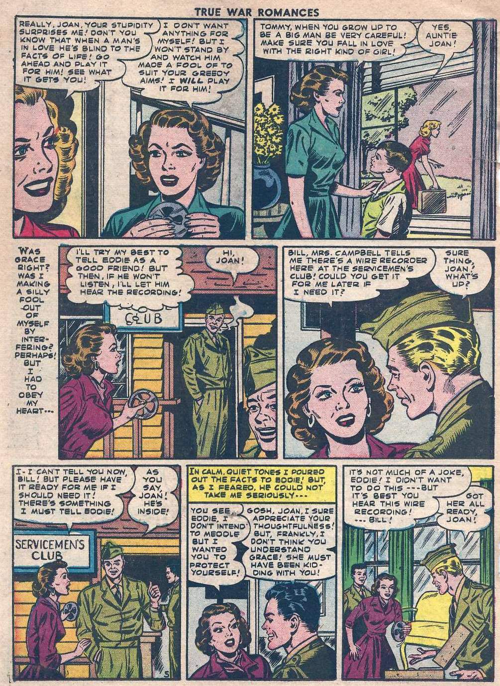Read online True War Romances comic -  Issue #14 - 22