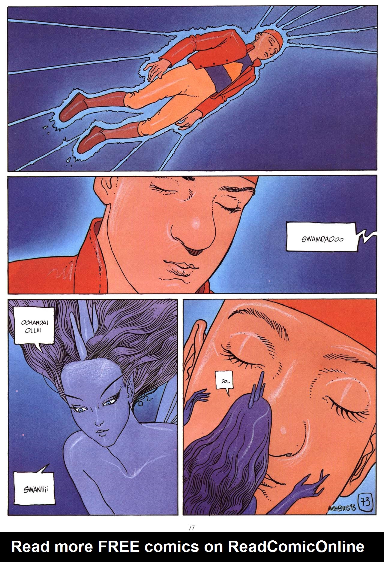 Read online Epic Graphic Novel: Moebius comic -  Issue # TPB 9 - 79