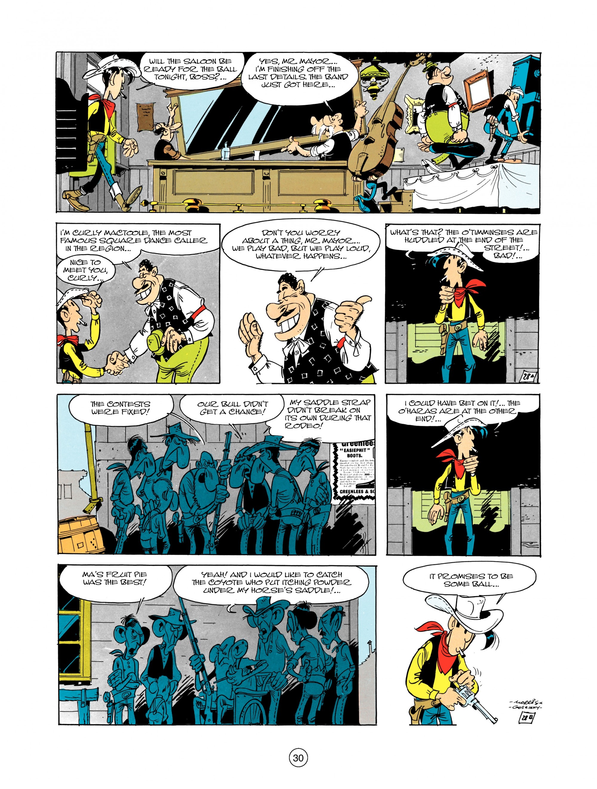 Read online A Lucky Luke Adventure comic -  Issue #12 - 30