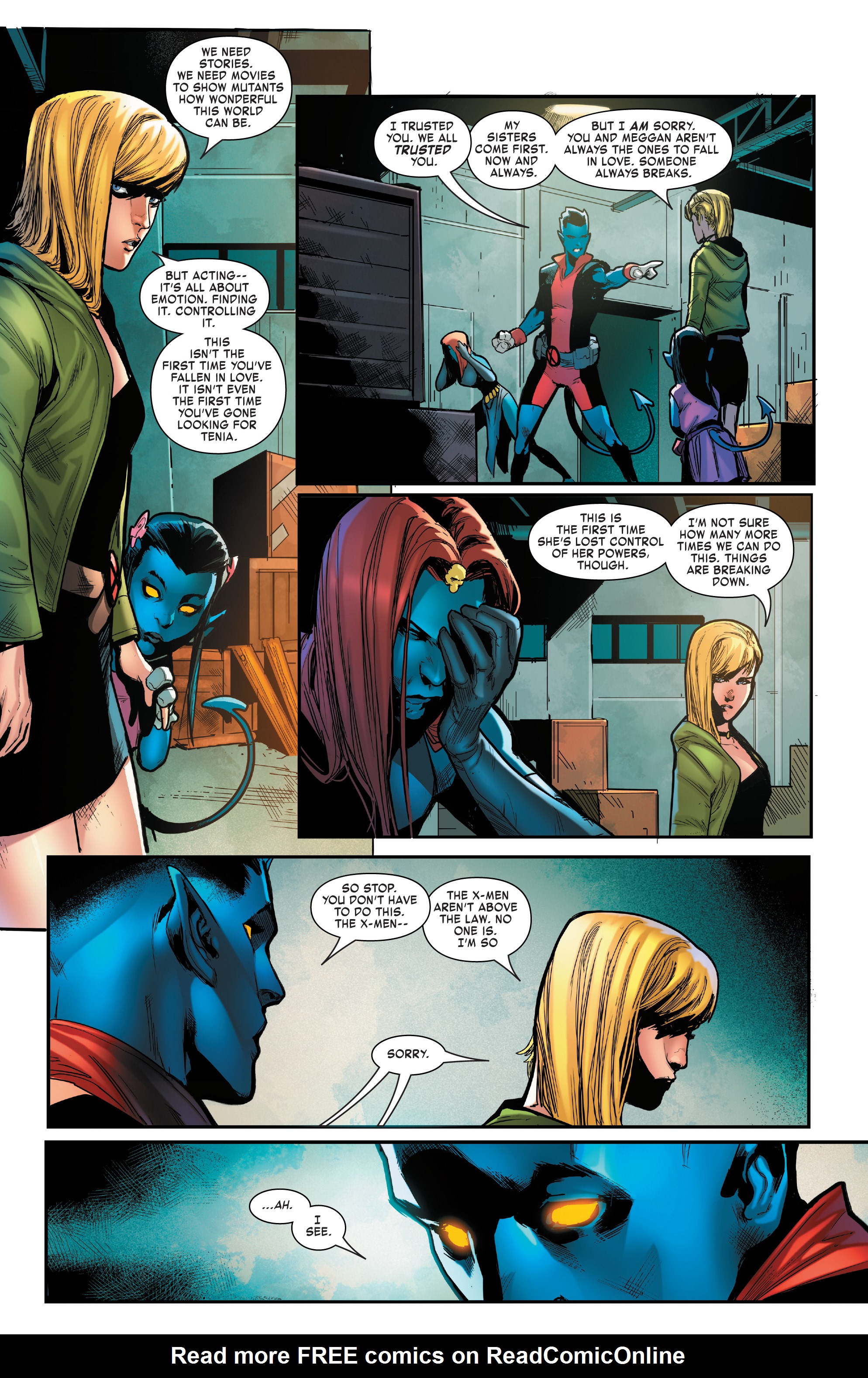 Read online Age of X-Man: The Amazing Nightcrawler comic -  Issue # _TPB - 87