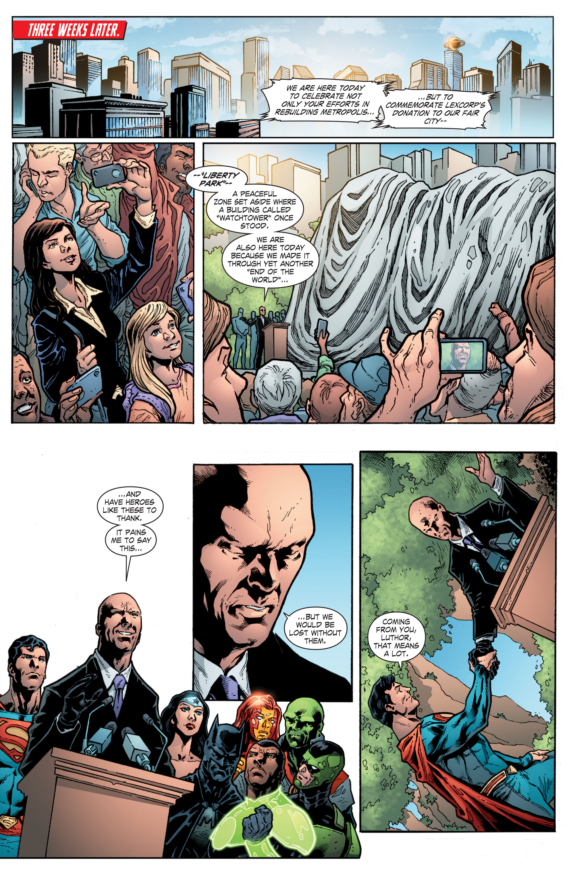 Read online Smallville Season 11 [II] comic -  Issue # TPB 9 - 110