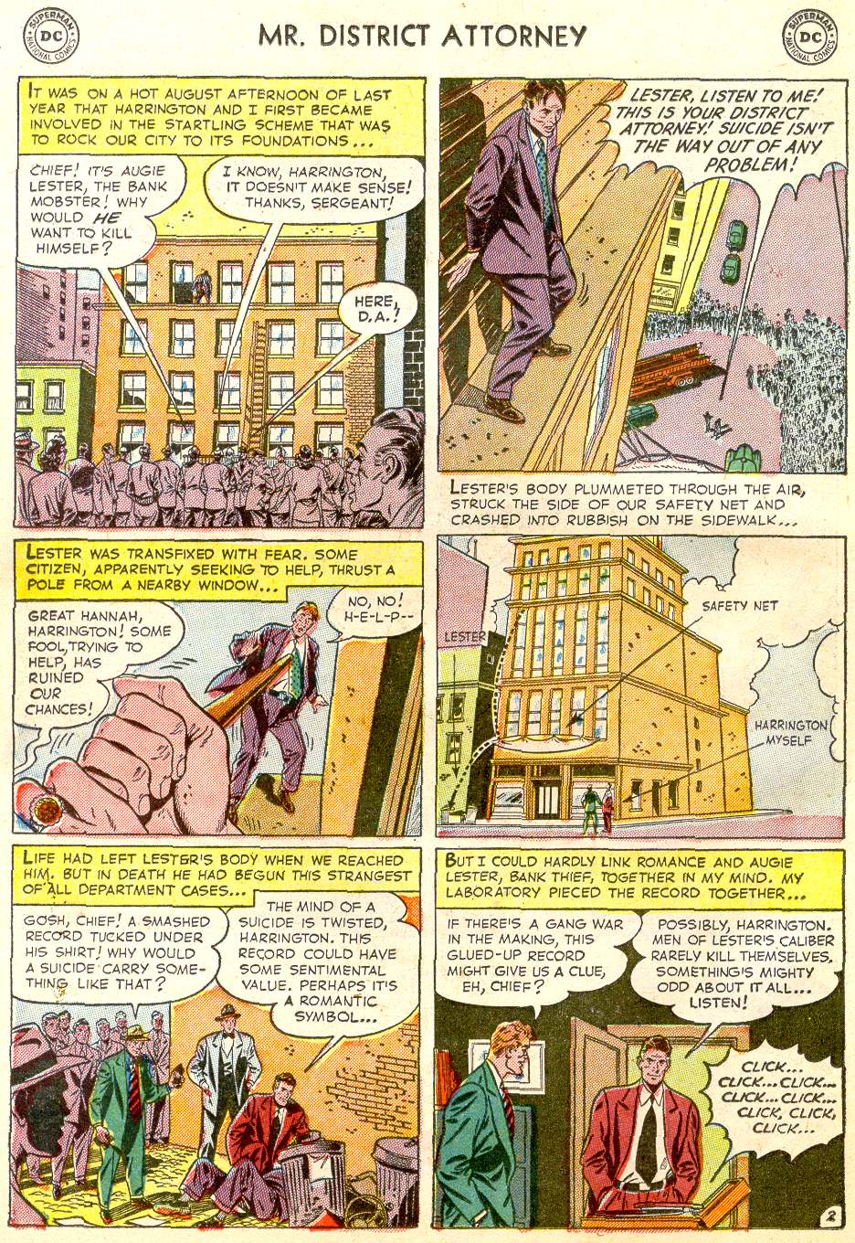 Read online Mr. District Attorney comic -  Issue #28 - 32