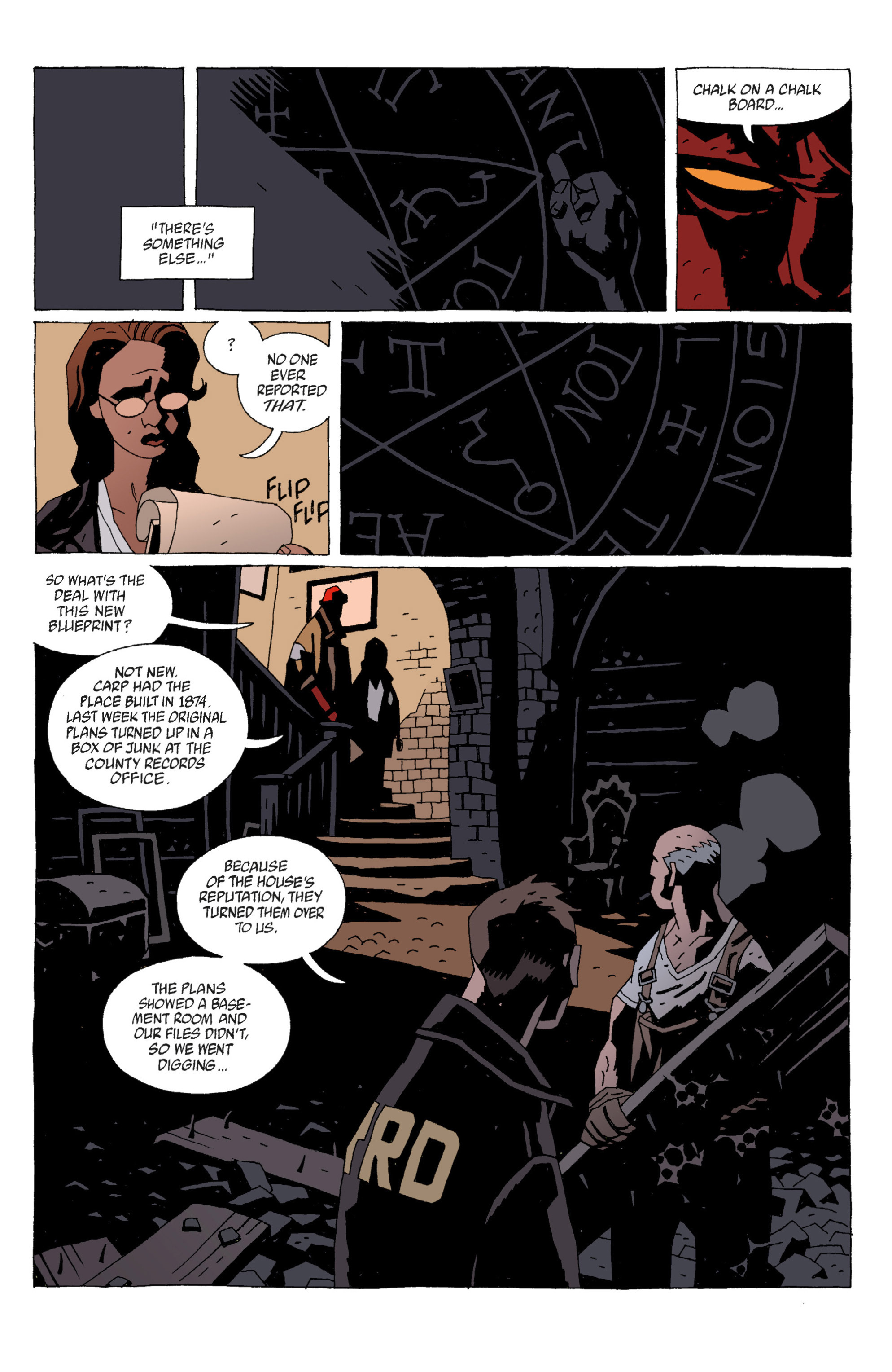 Read online Hellboy comic -  Issue #7 - 60