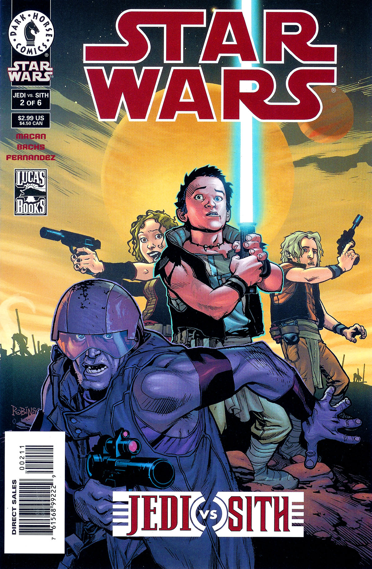 Read online Star Wars: Jedi vs. Sith comic -  Issue #2 - 1