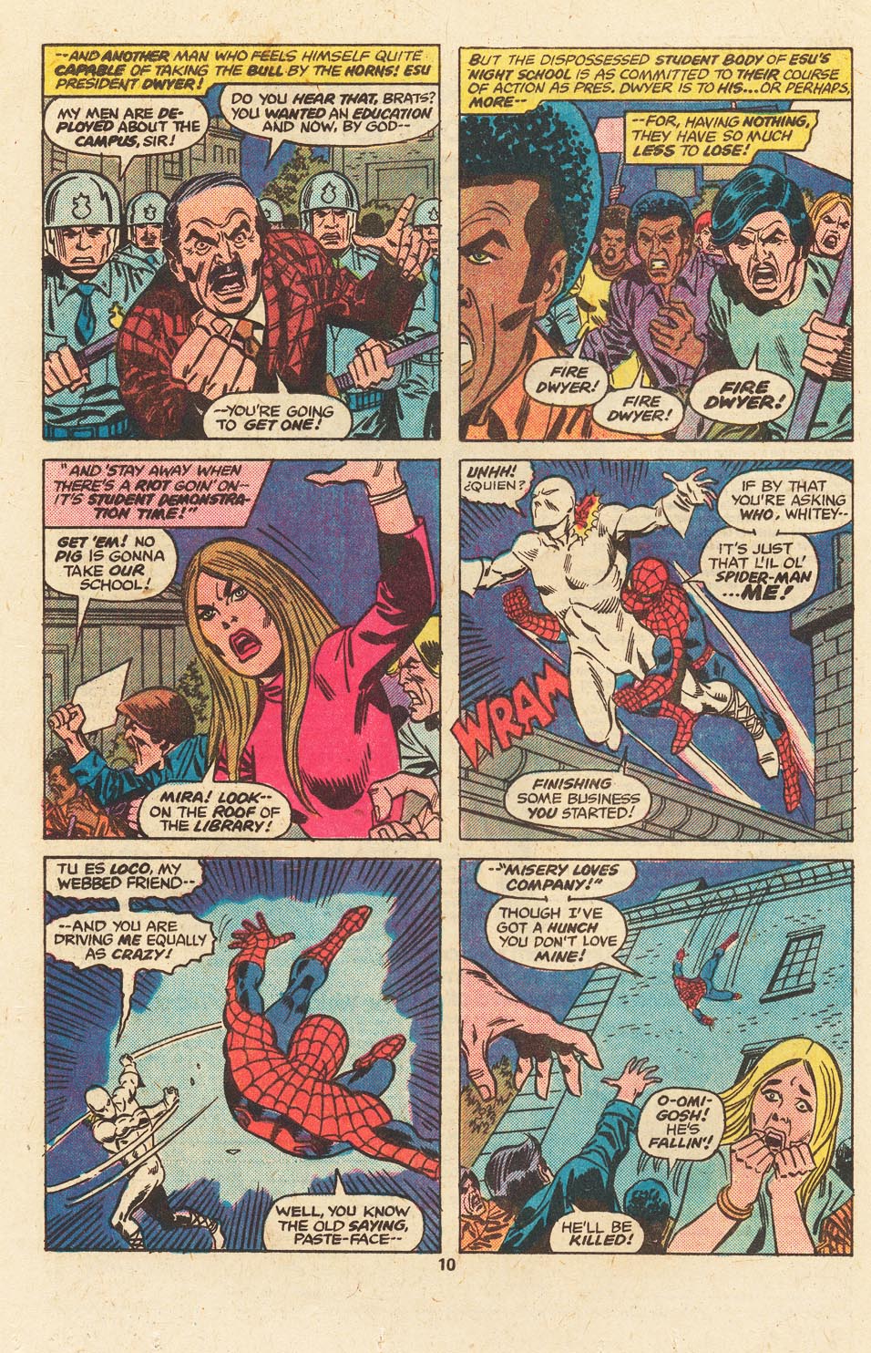 Read online The Spectacular Spider-Man (1976) comic -  Issue #10 - 7