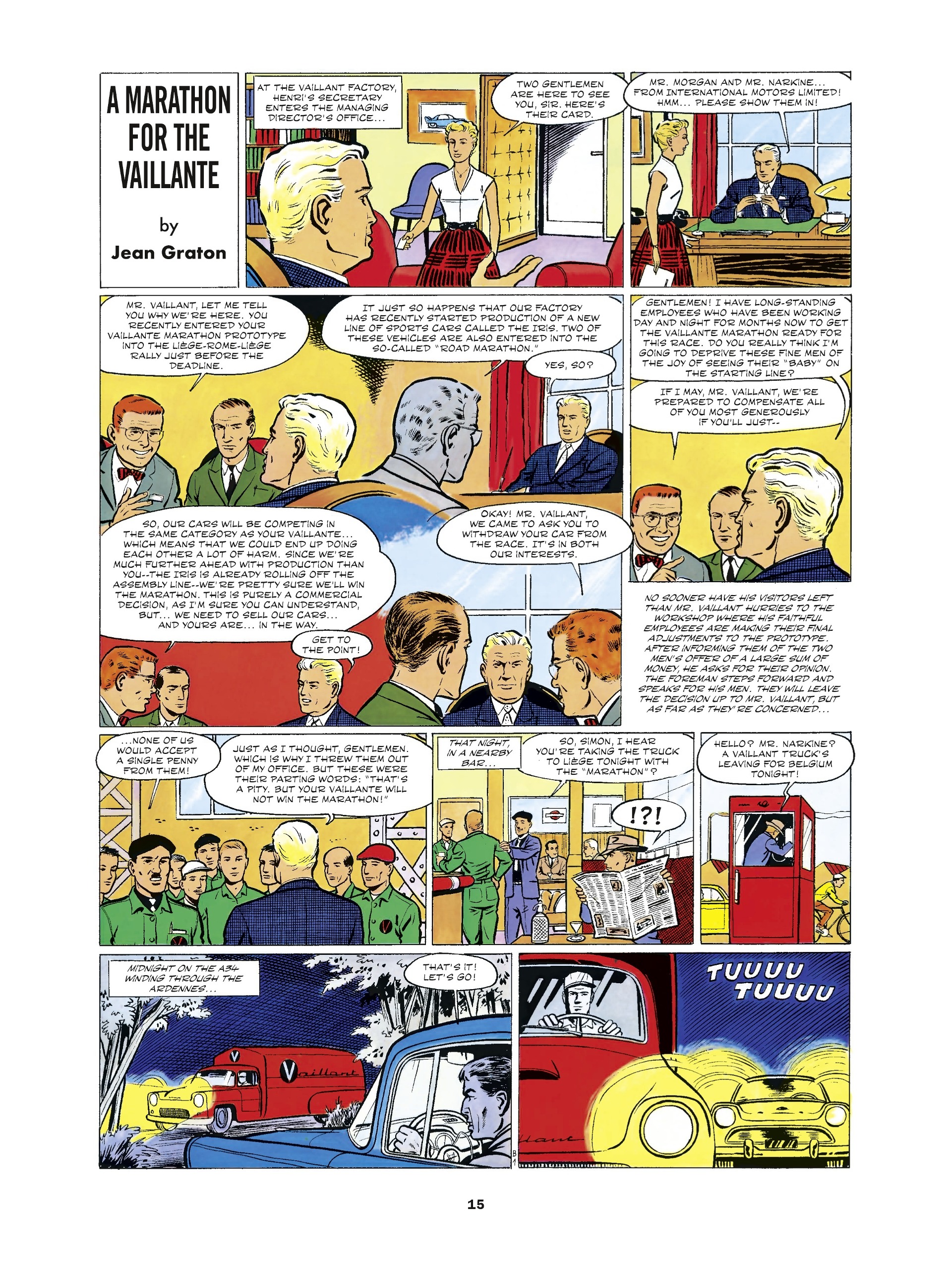 Read online Michel Vaillant Short Story Classics comic -  Issue # Full - 15