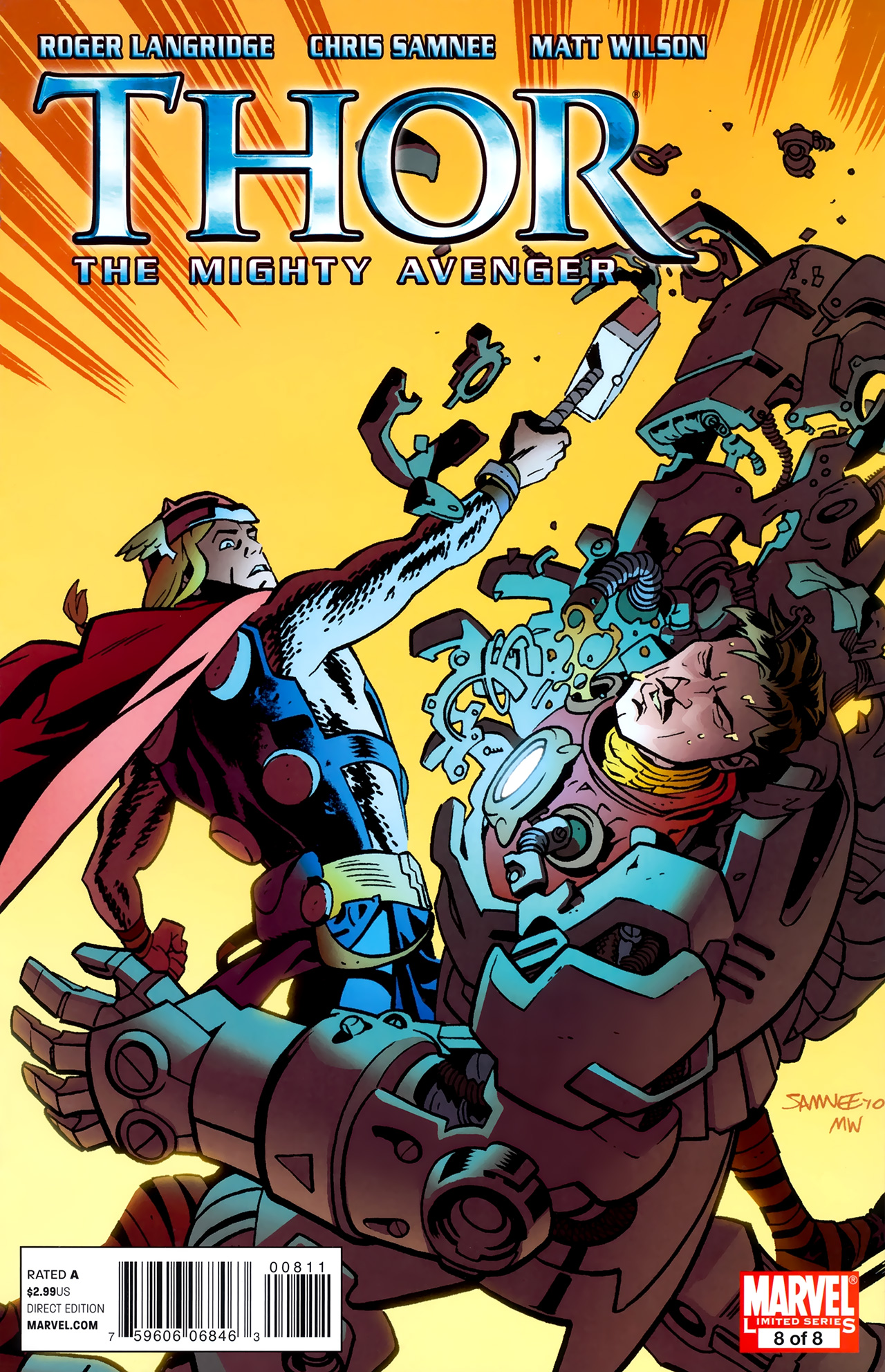 Read online Thor the Mighty Avenger comic -  Issue #8 - 1