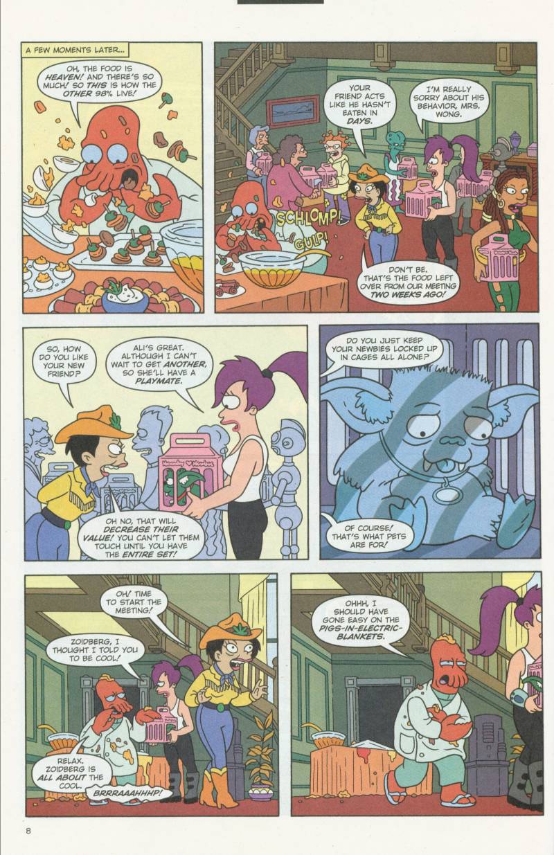 Read online Futurama Comics comic -  Issue #3 - 9
