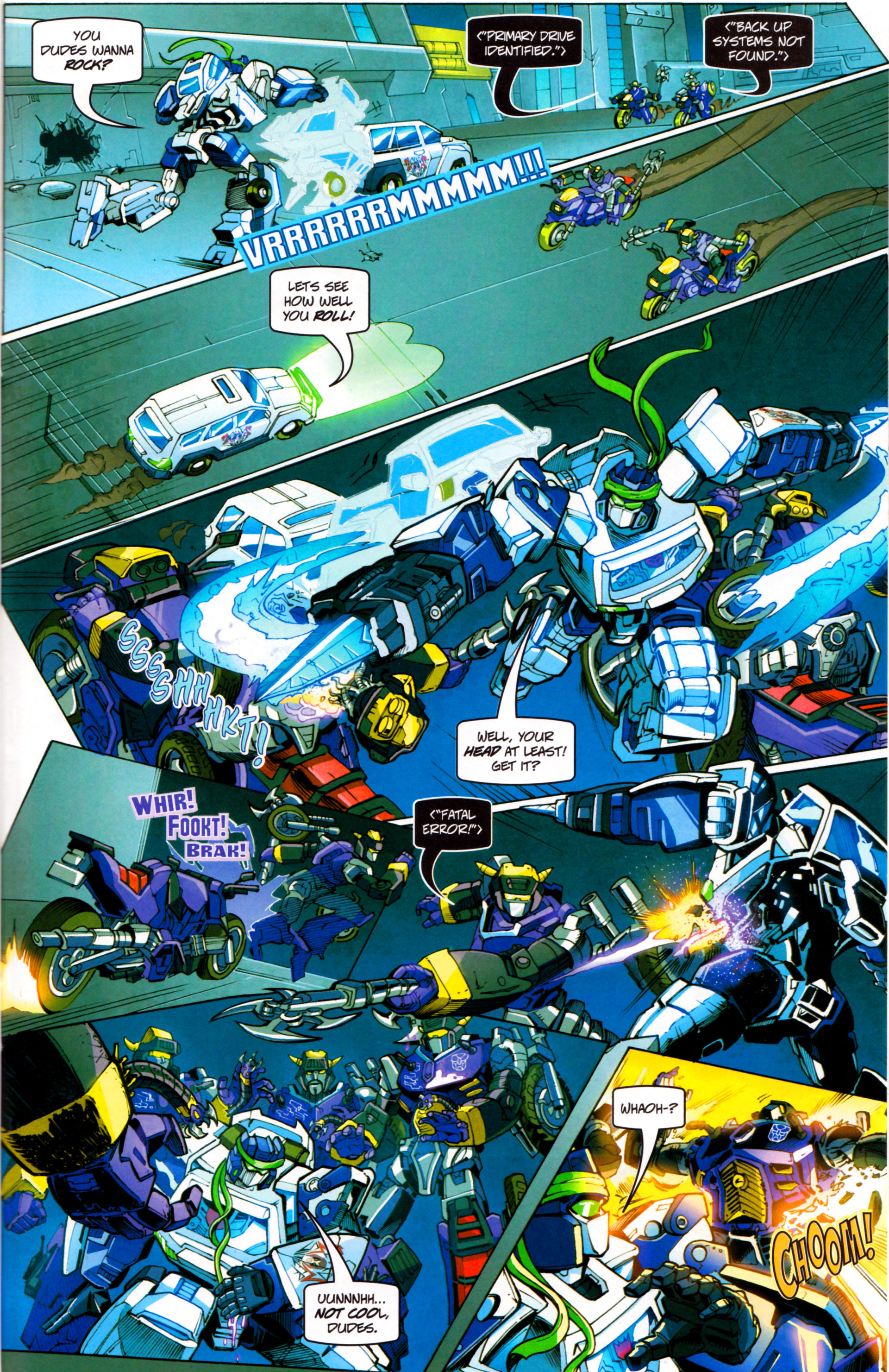 Read online Transformers: Timelines comic -  Issue #7 - 27