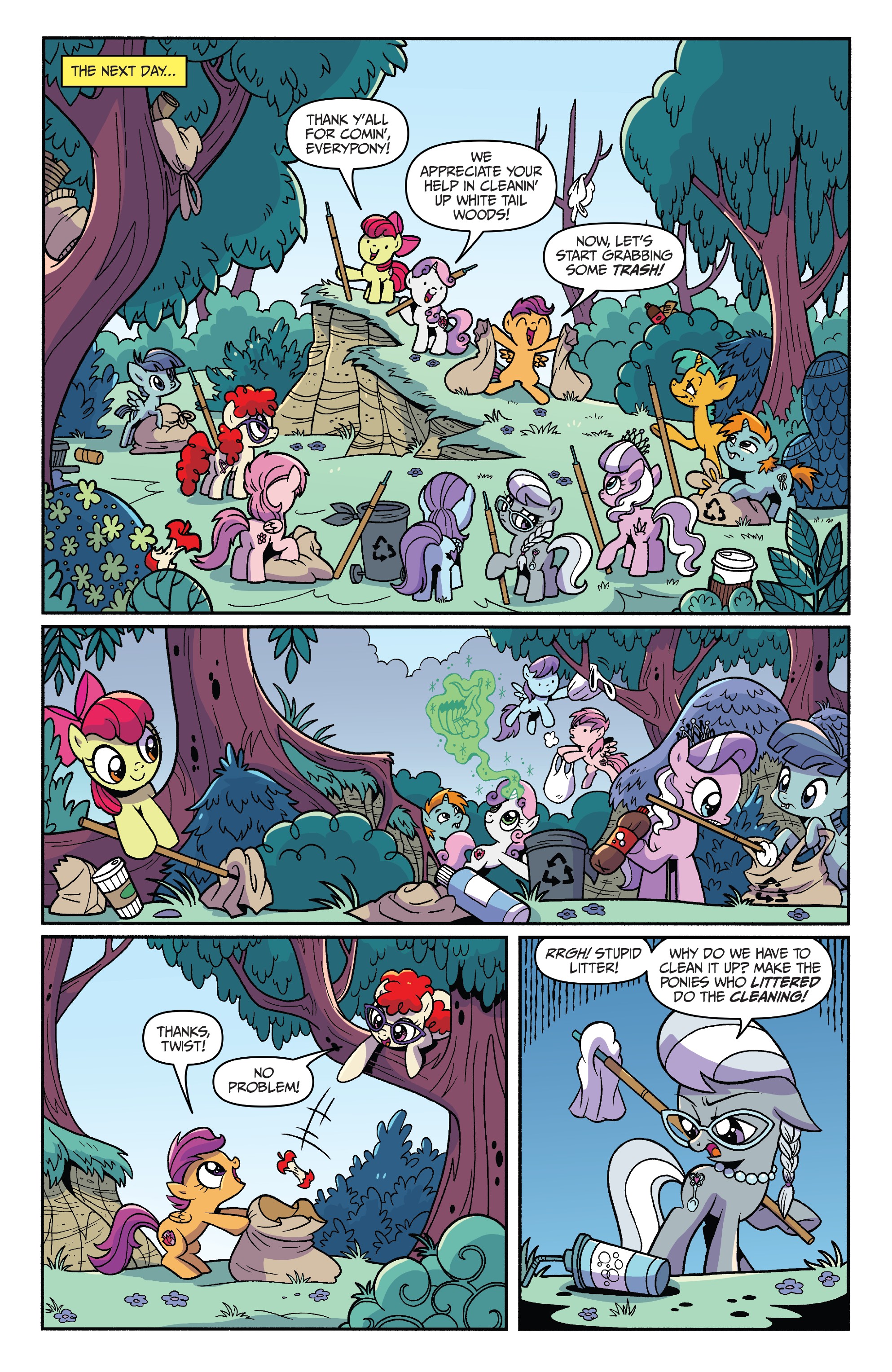 Read online My Little Pony: Spirit of the Forest comic -  Issue #1 - 6