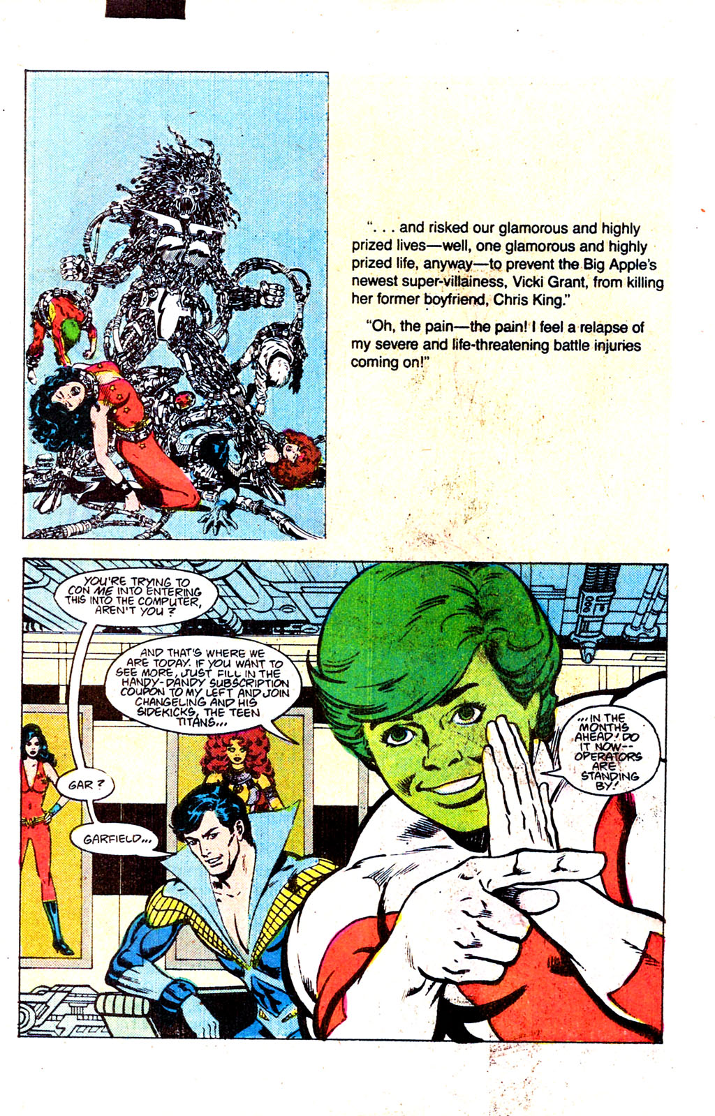 Read online Tales of the Teen Titans comic -  Issue #91 - 8