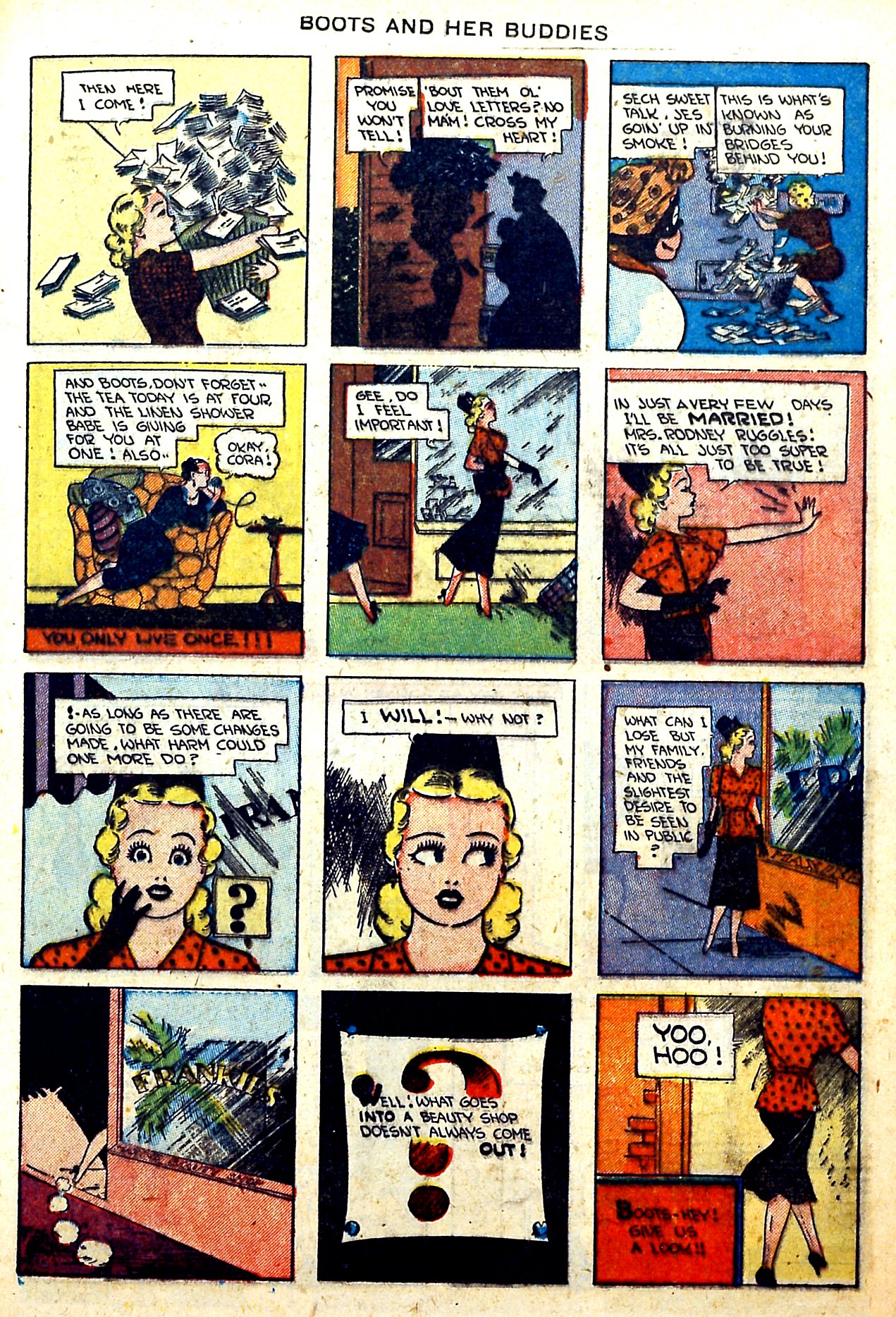 Read online Boots and Her Buddies (1948) comic -  Issue #8 - 25