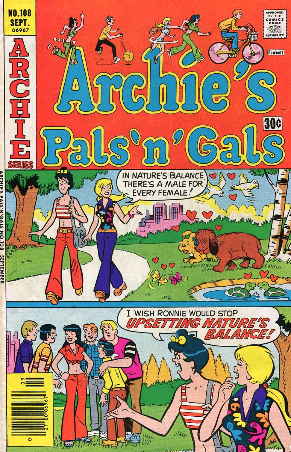 Read online Archie's Pals 'N' Gals (1952) comic -  Issue #108 - 1
