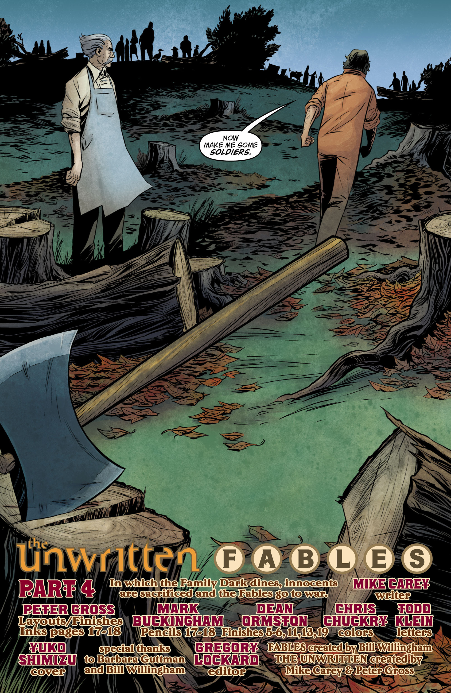 Read online The Unwritten comic -  Issue #53 - 4