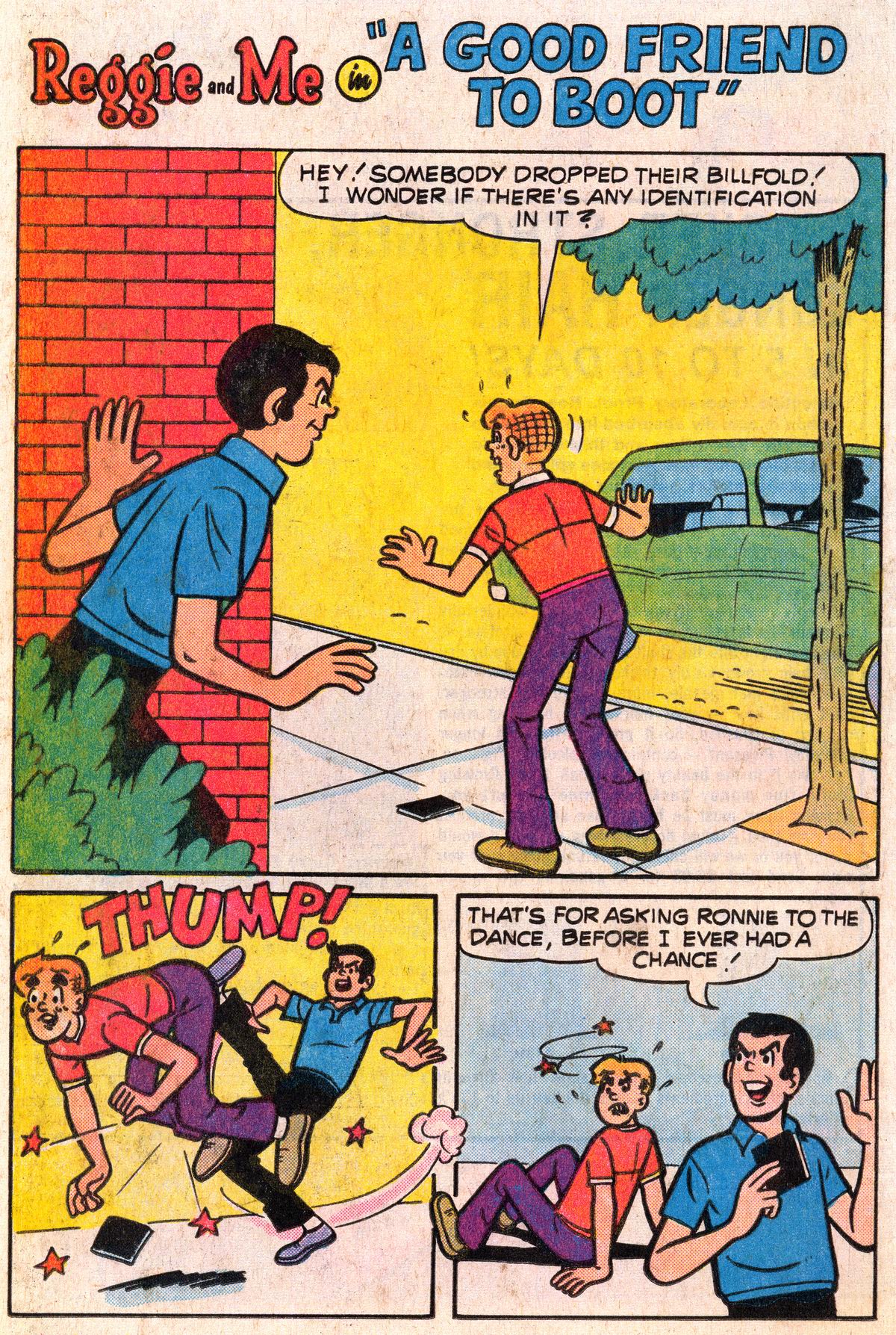 Read online Reggie and Me (1966) comic -  Issue #91 - 16