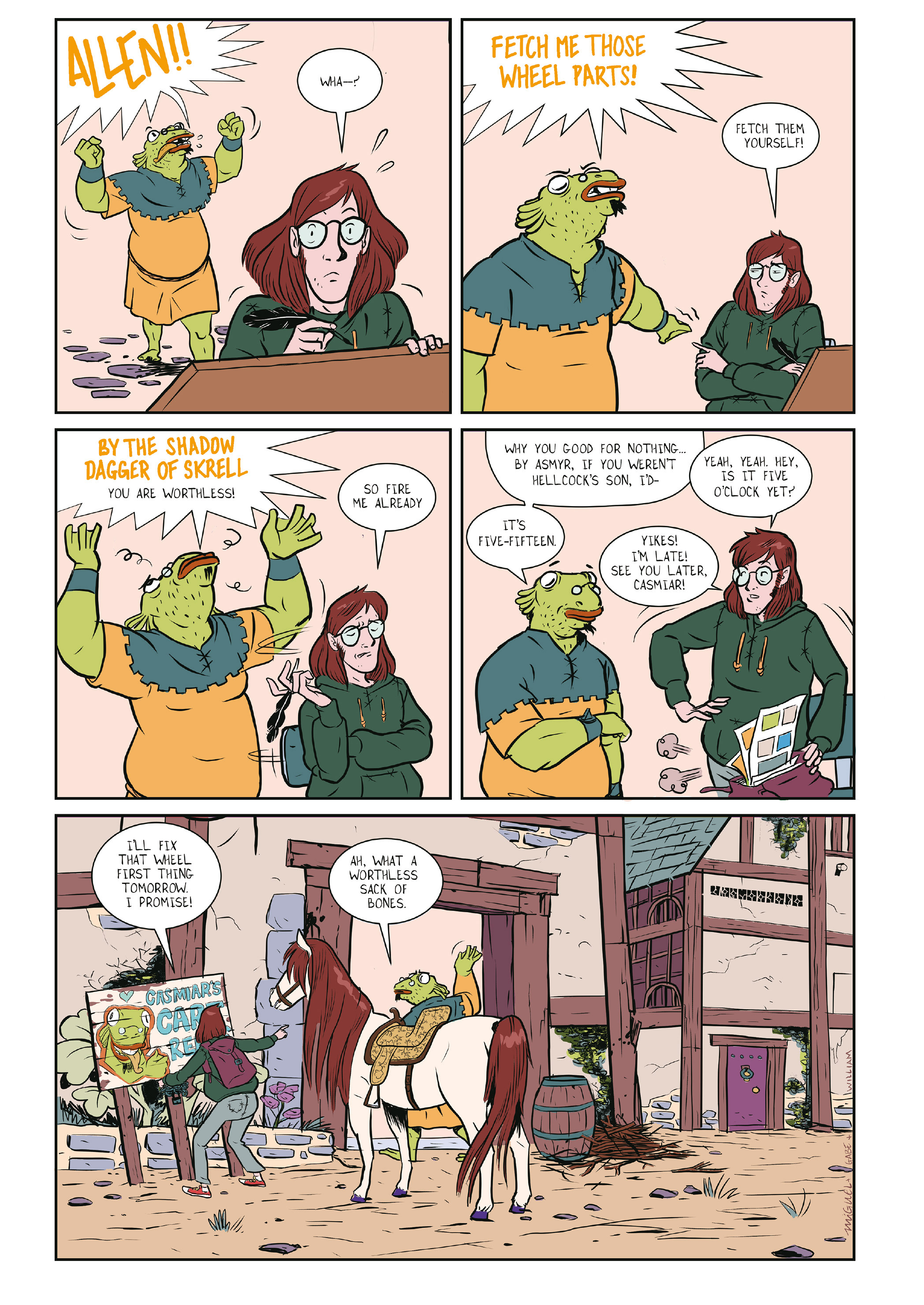 Read online Allen, Son of Hellcock comic -  Issue # Full - 12