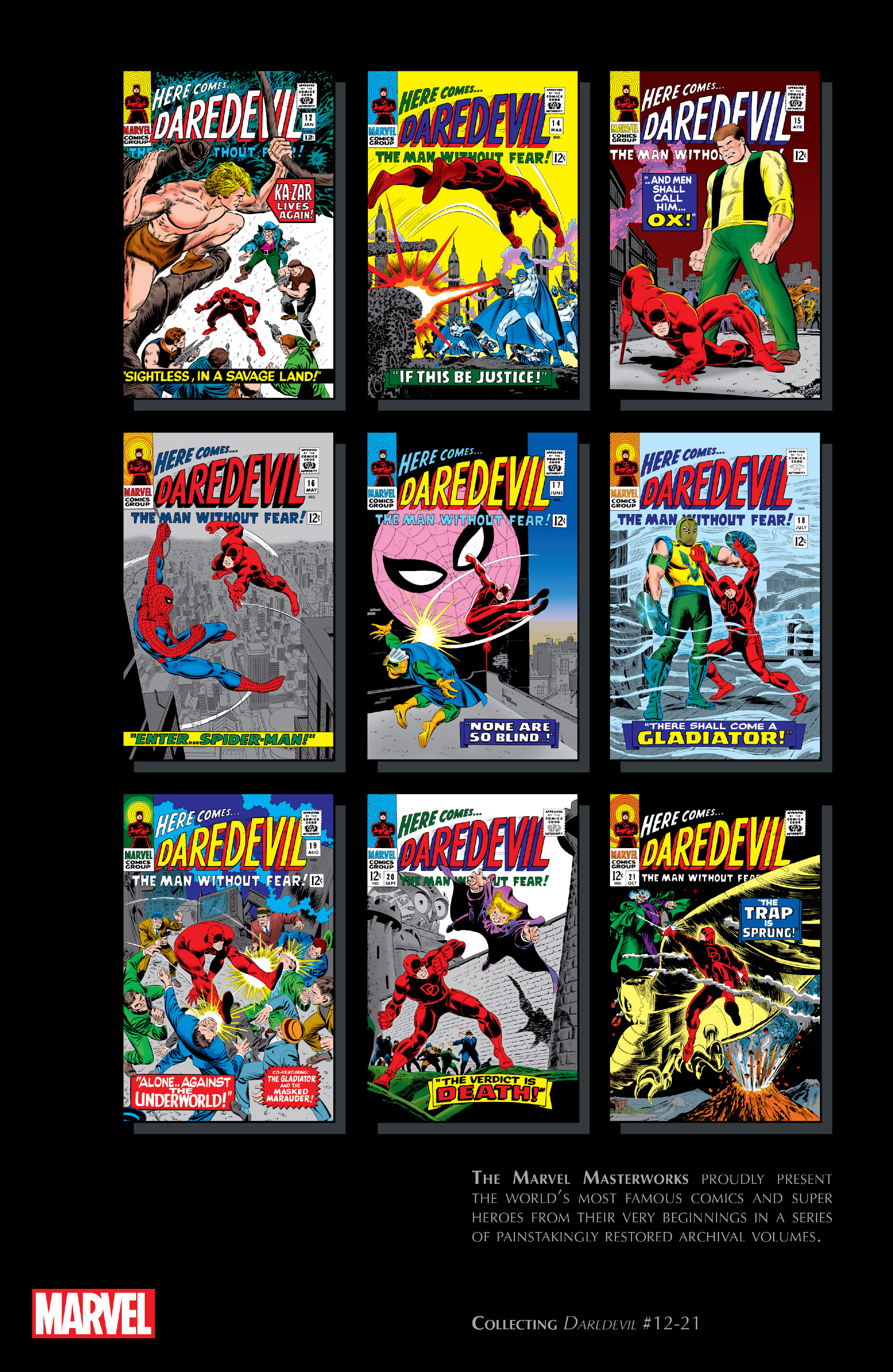 Read online Marvel Masterworks: Daredevil comic -  Issue # TPB 2 (Part 2) - 120