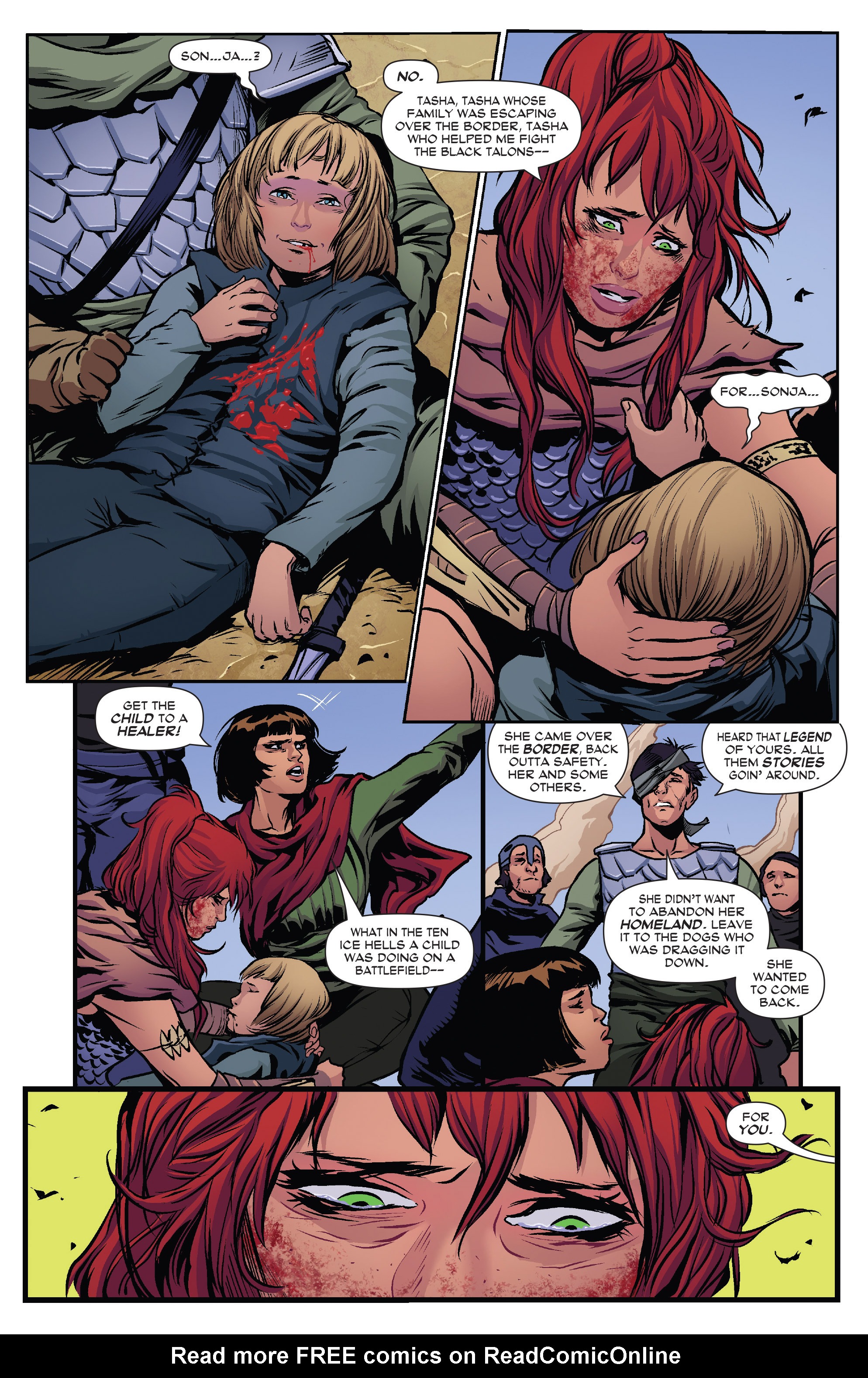 Read online Red Sonja (2016) comic -  Issue #6 - 7