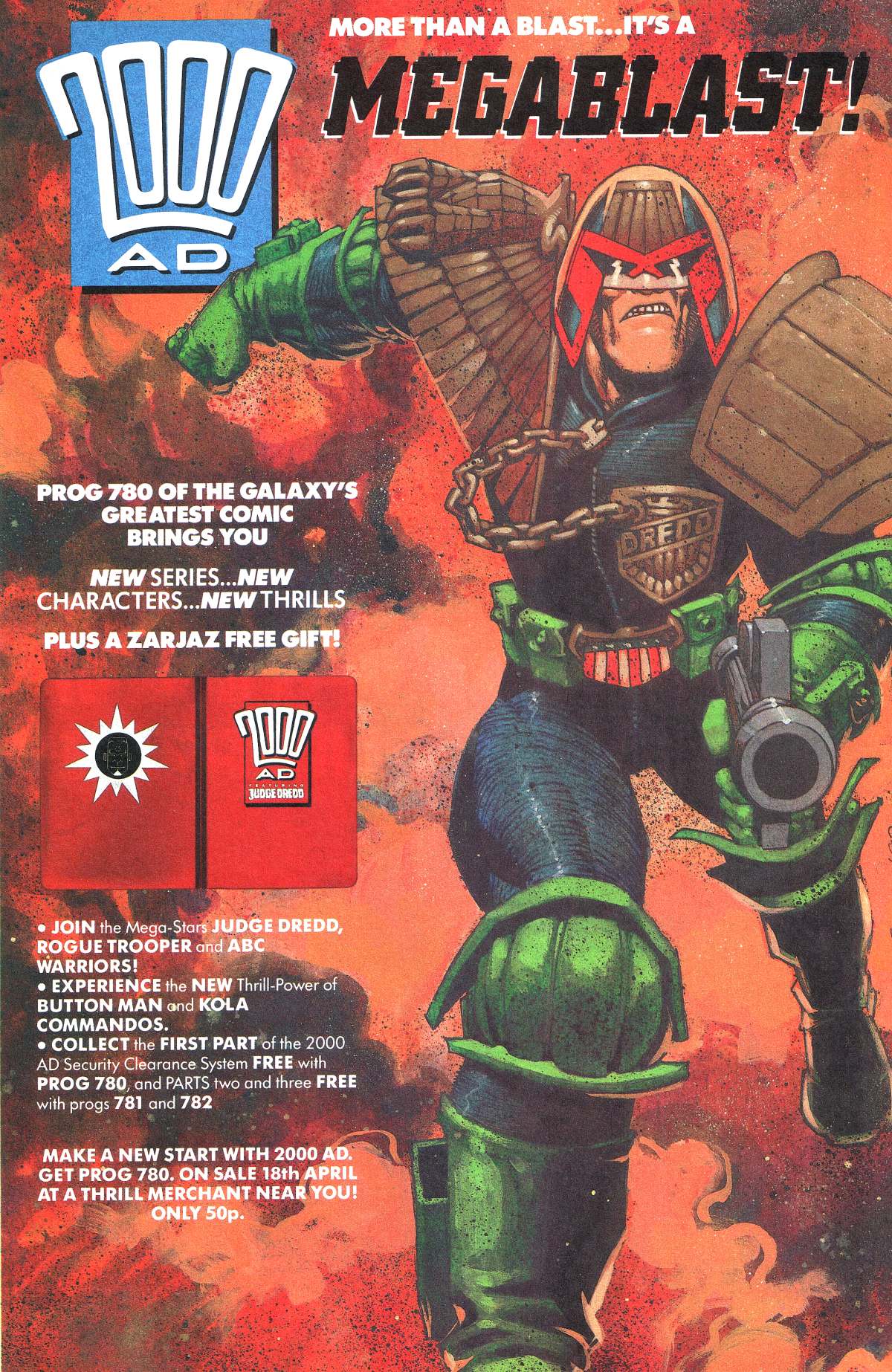 Read online Judge Dredd: The Megazine comic -  Issue #20 - 23