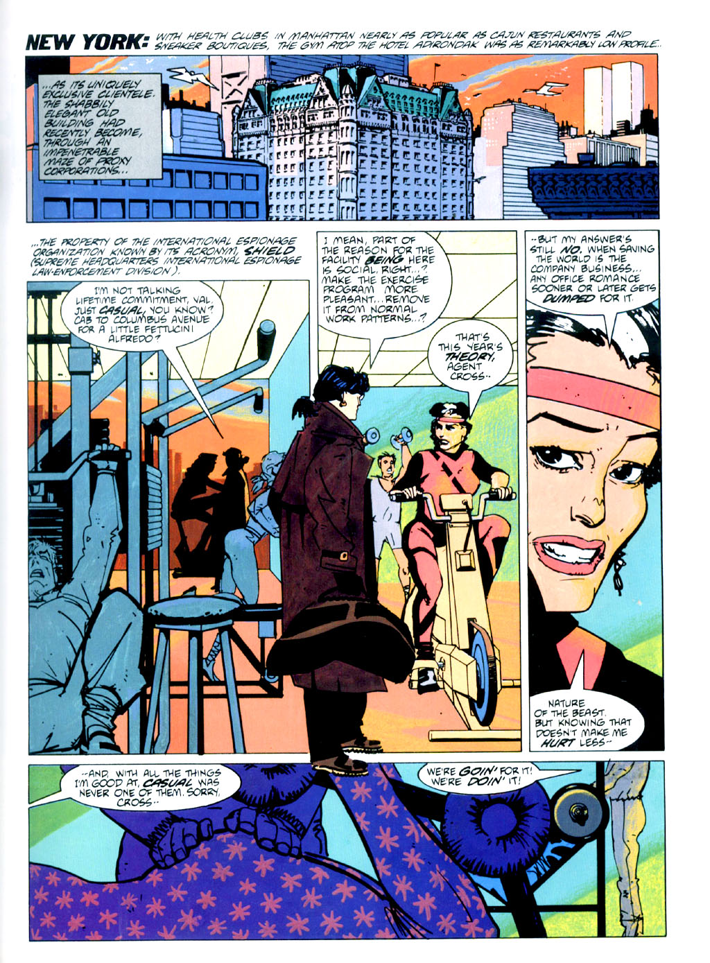 Read online Marvel Graphic Novel comic -  Issue #50 - Wolverine & Nick Fury - The Scorpio Connection - 10