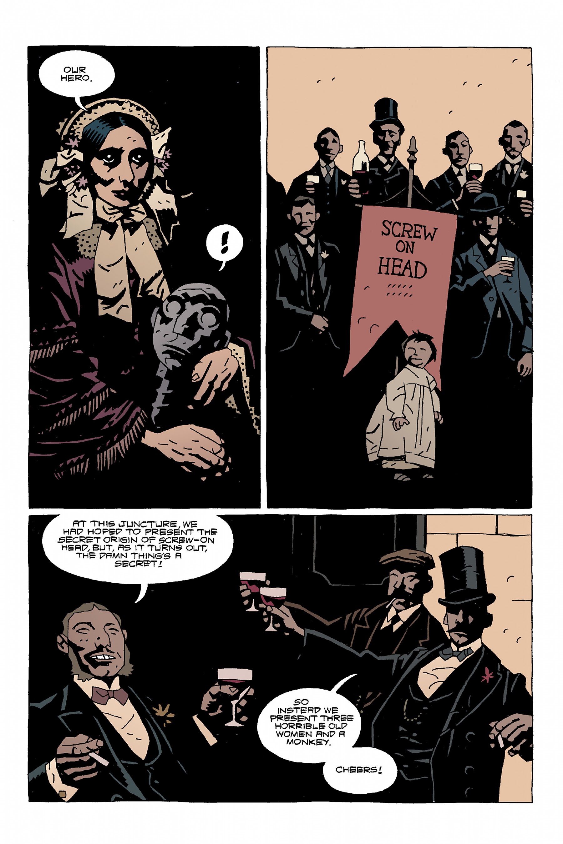 Read online The Amazing Screw-On Head and Other Curious Objects (Anniversary Edition) comic -  Issue # TPB - 37