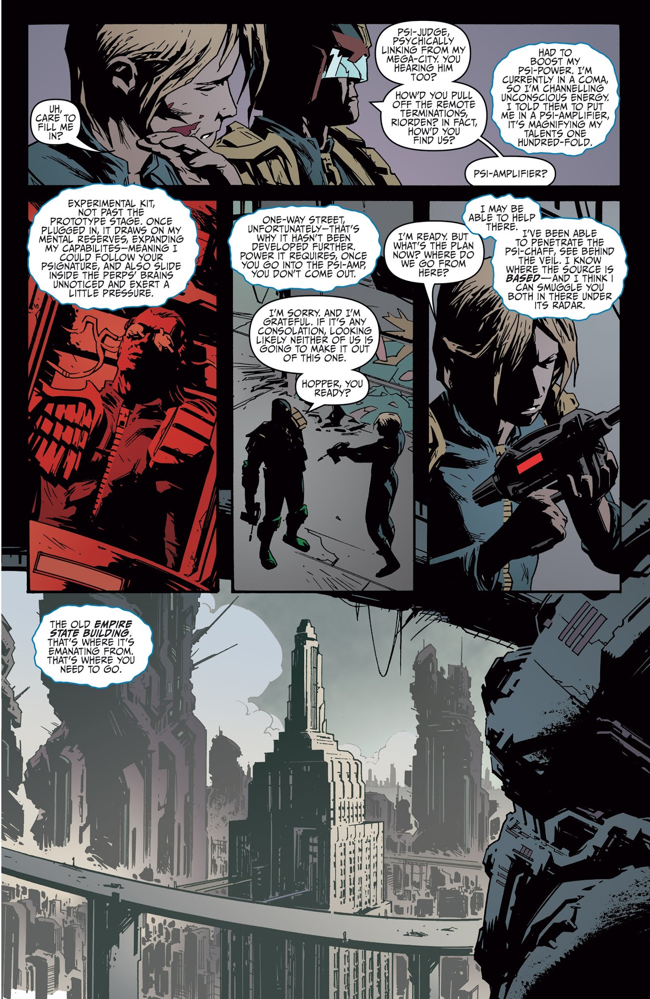 Read online Judge Dredd: Year One comic -  Issue #4 - 15