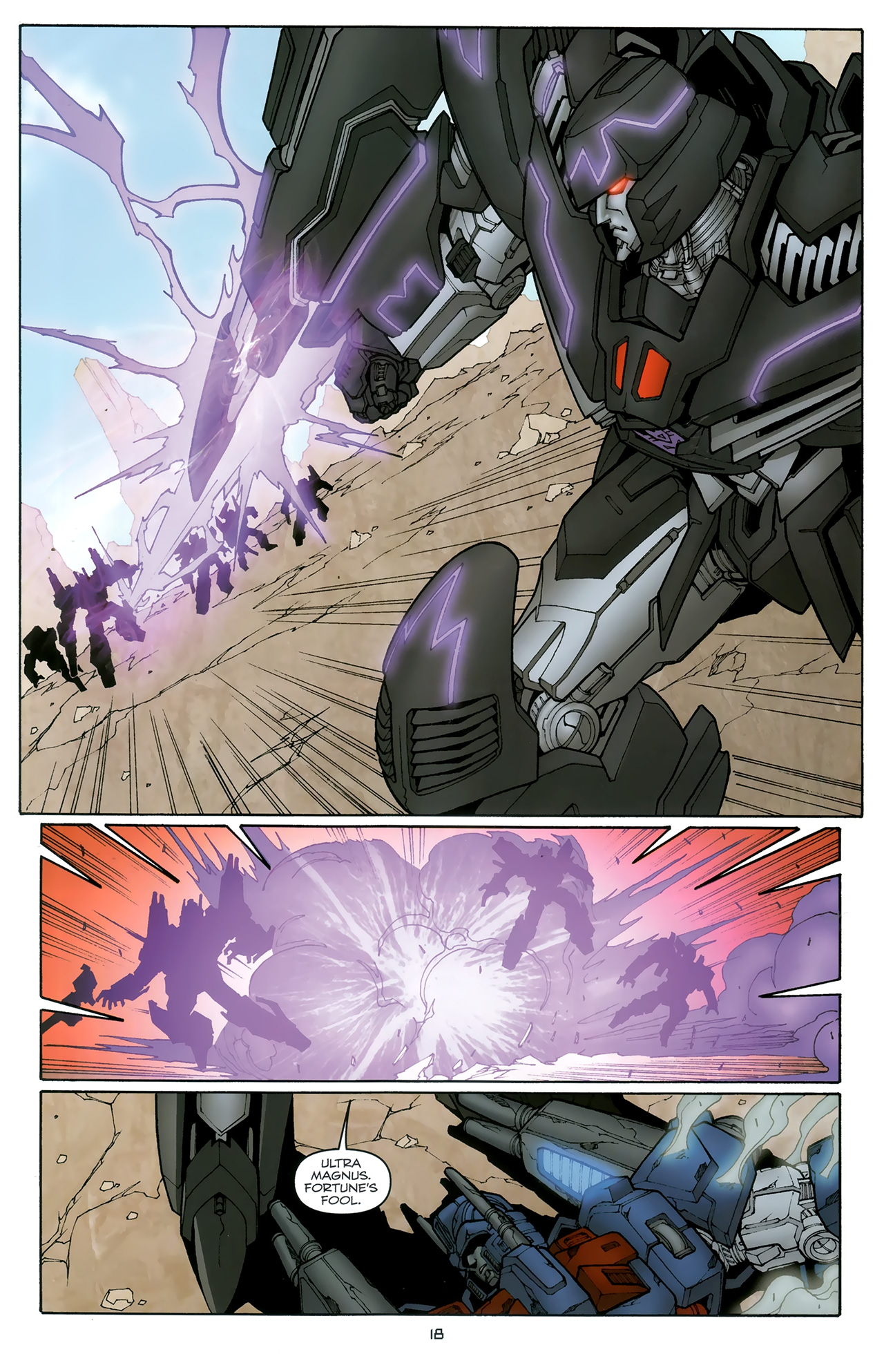 Read online The Transformers (2009) comic -  Issue #16 - 21