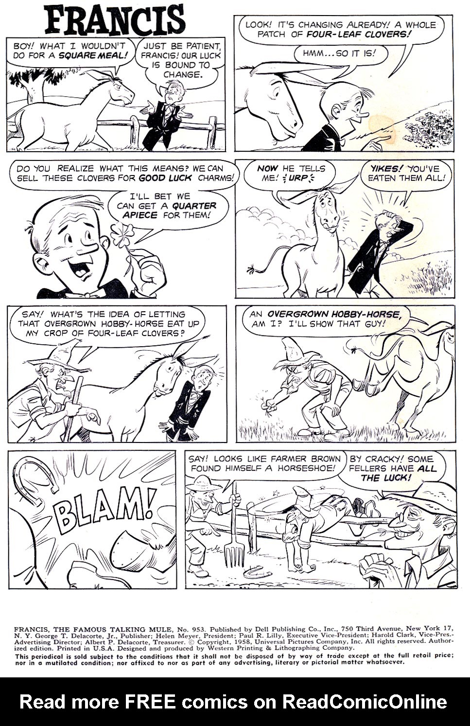 Read online Four Color Comics comic -  Issue #953 - 2