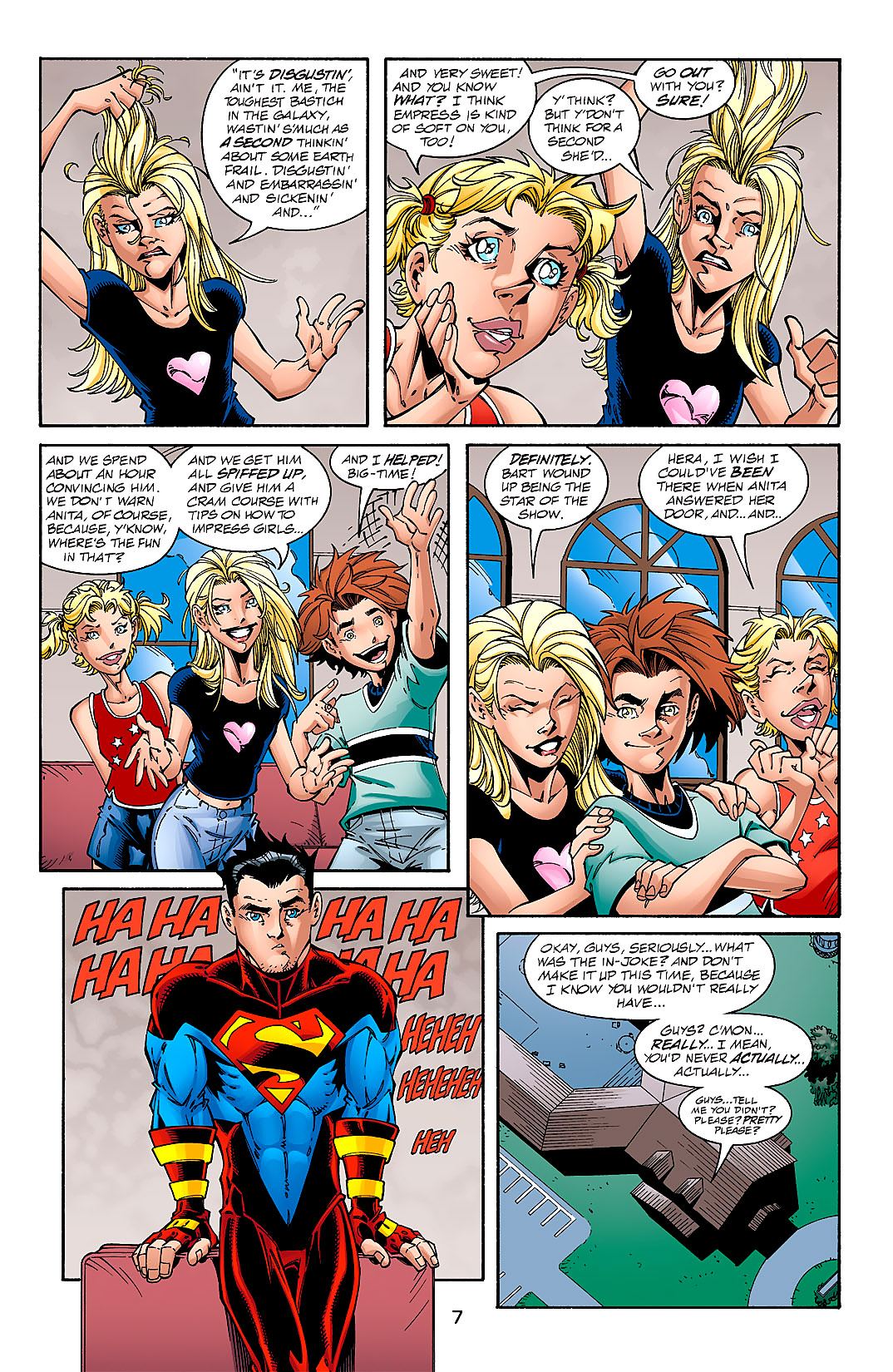 Read online Young Justice (1998) comic -  Issue #32 - 7