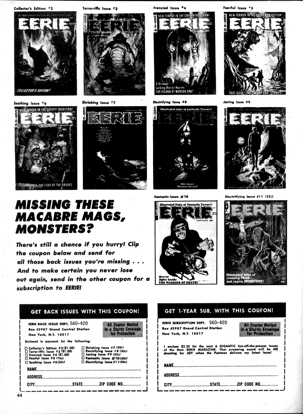 Creepy (1964) Issue #20 #20 - English 44