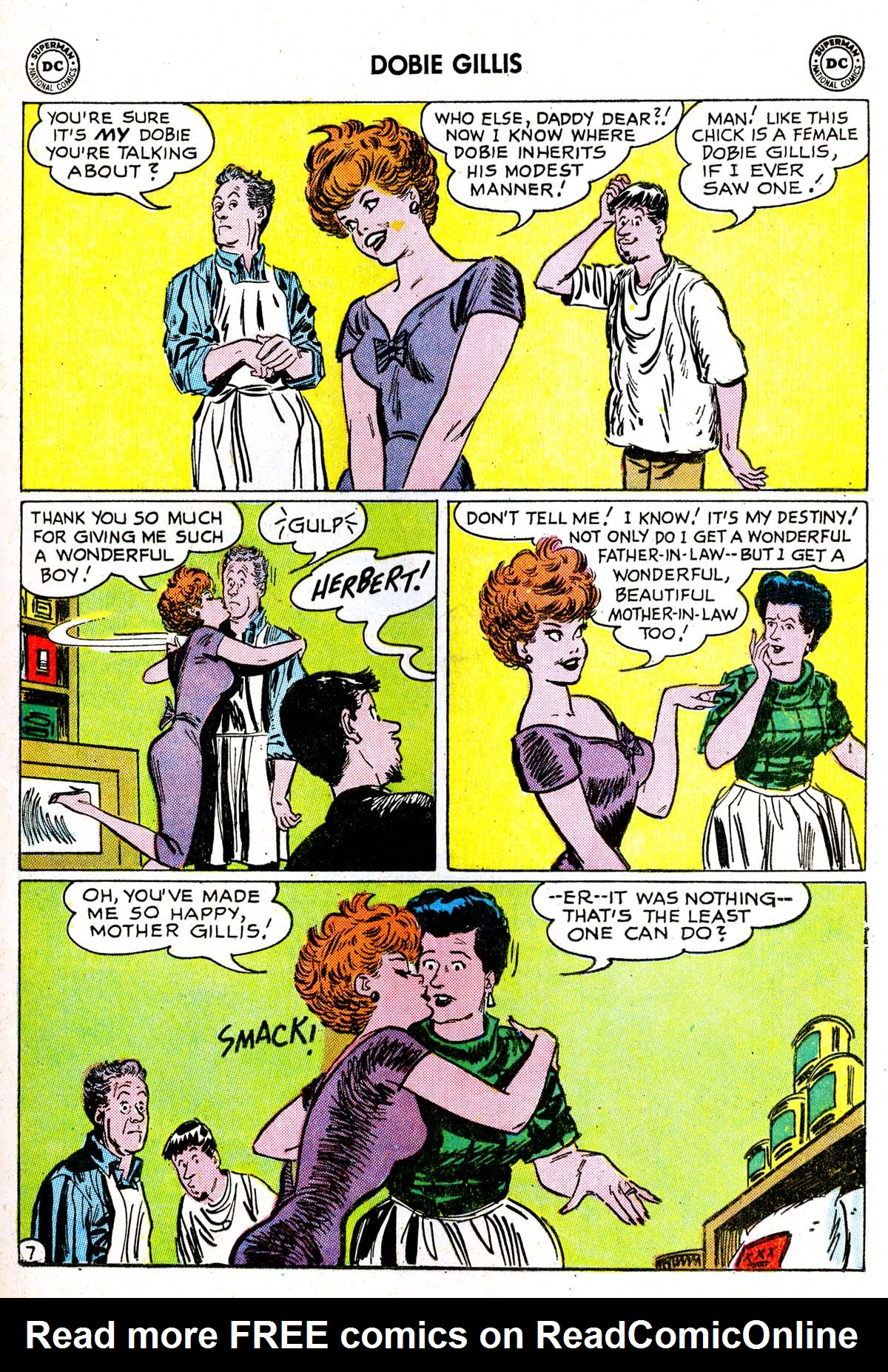 Read online Many Loves of Dobie Gillis comic -  Issue #8 - 9